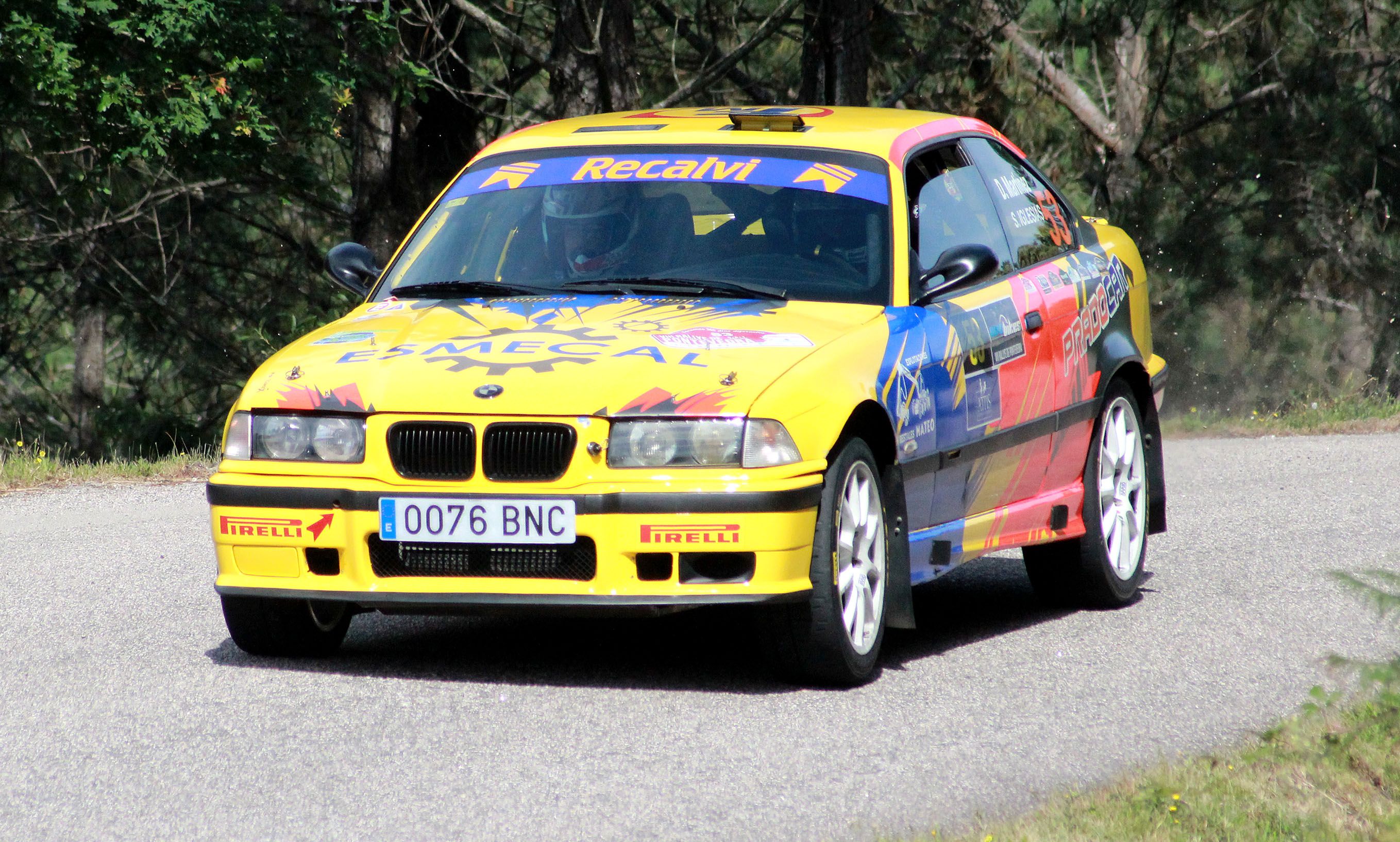 Primeira xornada do VIII Rallye de Pontevedra Primeira xornada do VIII Rallye de Pontevedra