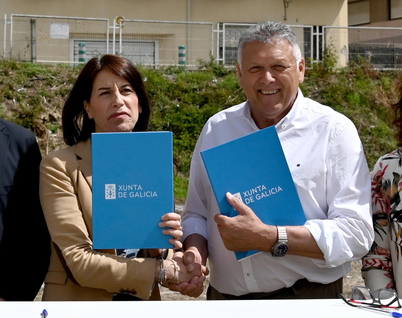 María Martínez Allegue e Telmo Martín