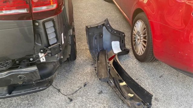 Accidente en la Avenida de Montecelo