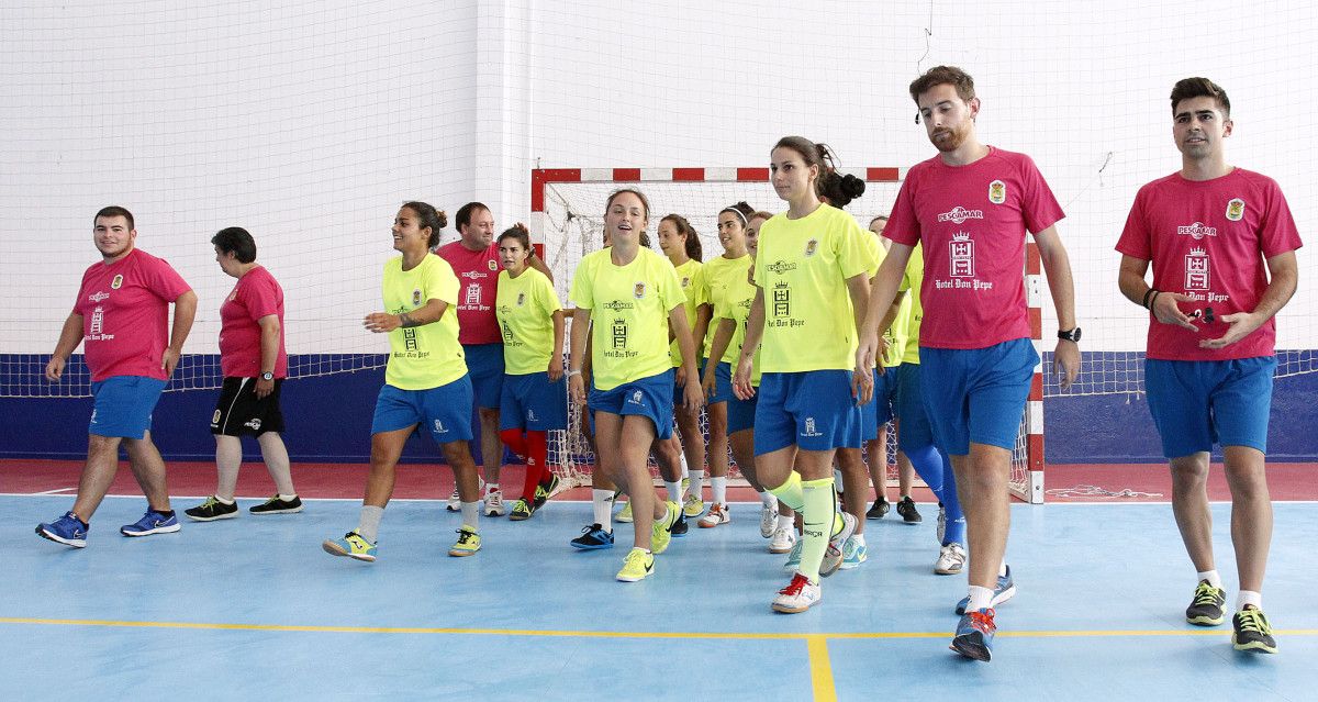 Primeiro adestramento do Poio FS 2015/2016