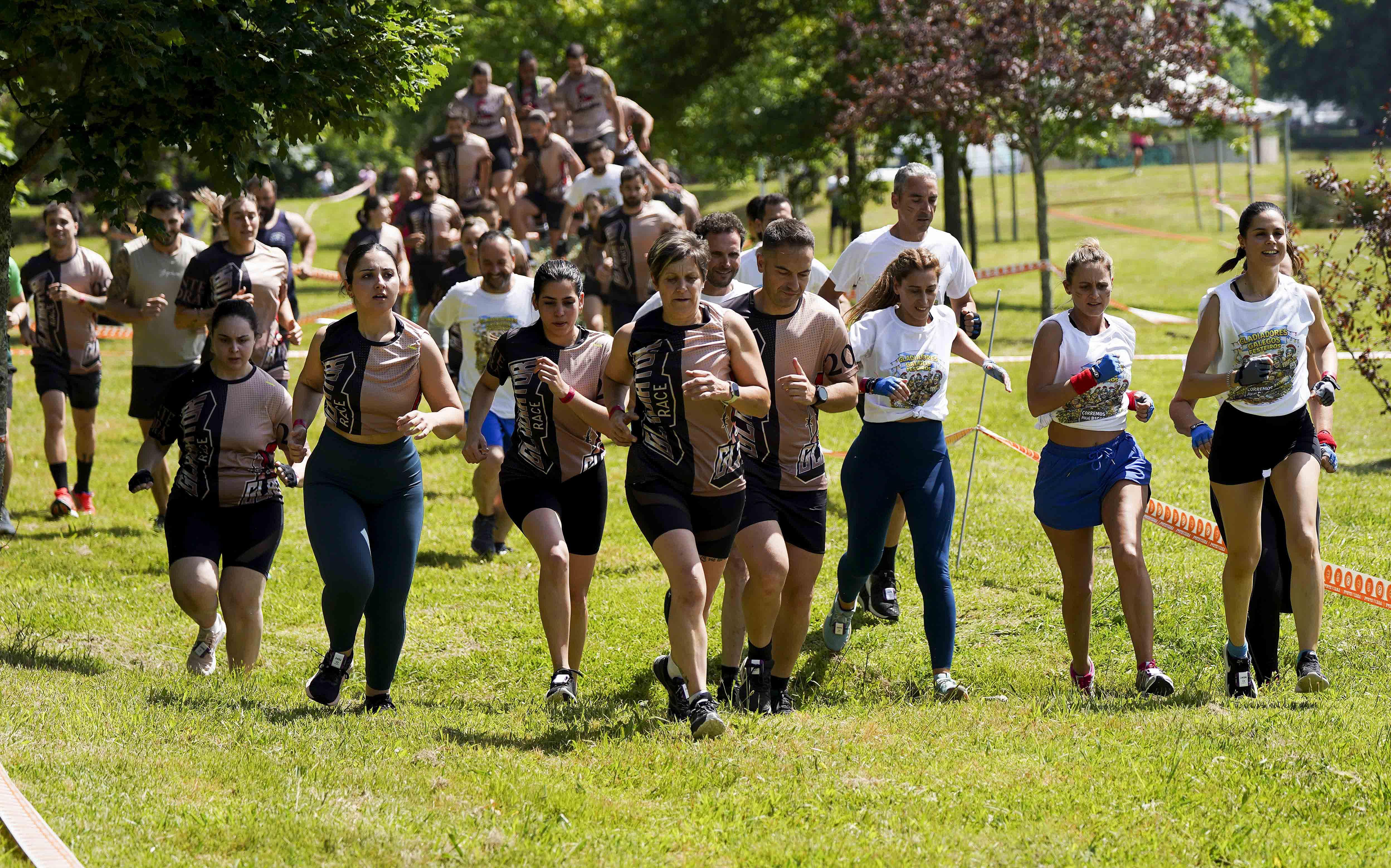Undécima edición de la Gladiator Race en Pontevedra Undécima edición de la Gladiator Race en Pontevedra