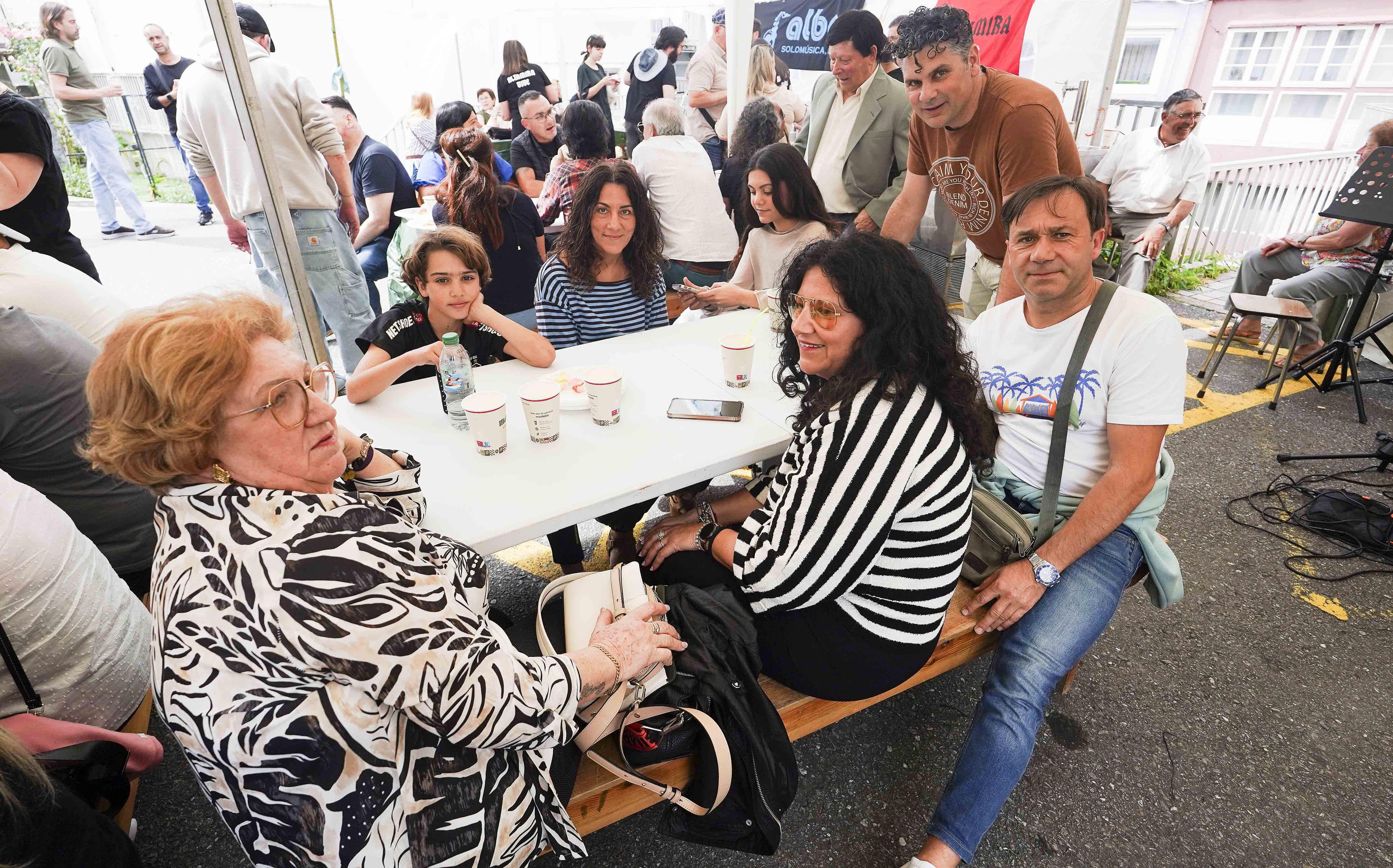 Festa da Primavera no barrio de Altamira