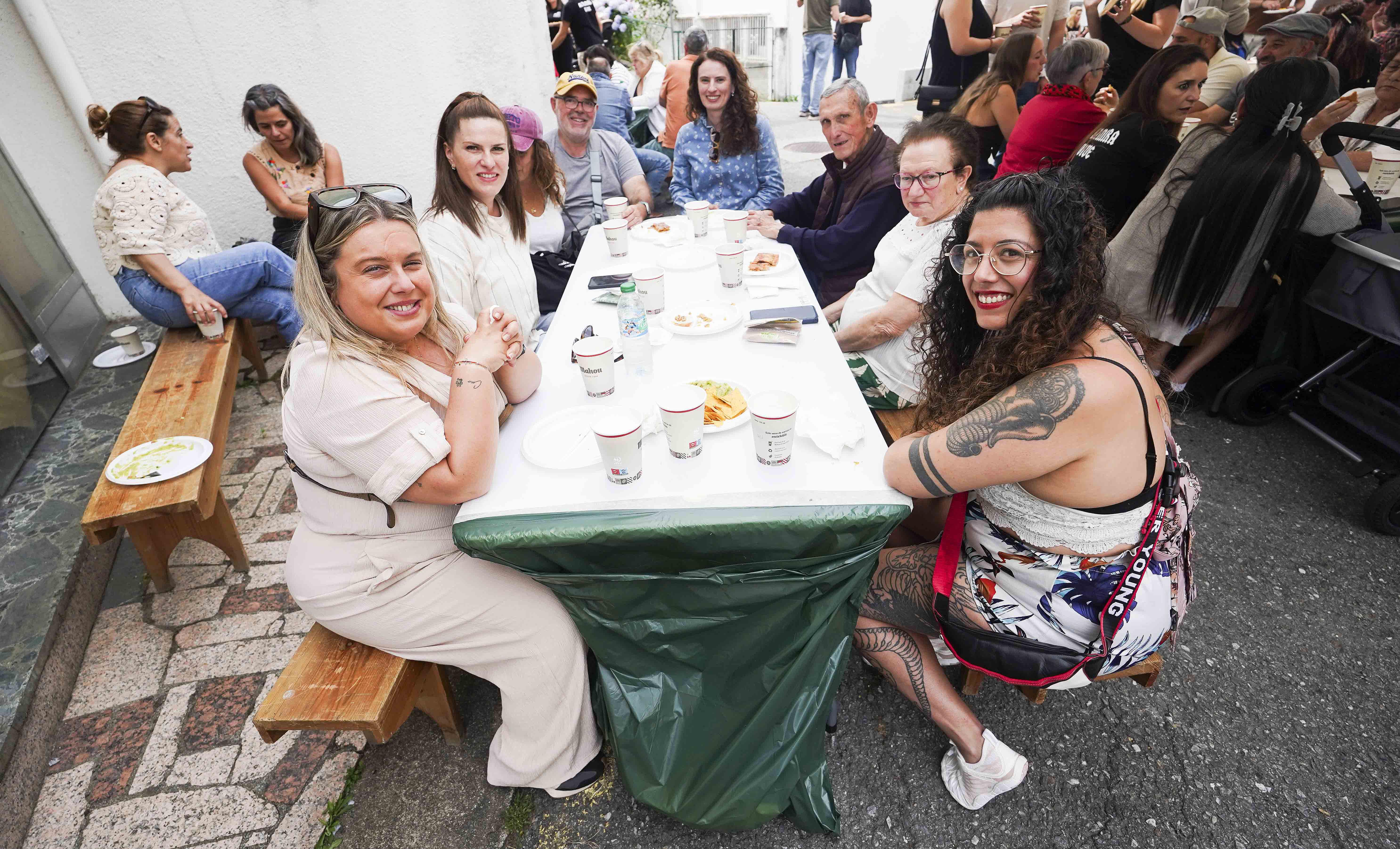 Festa da Primavera no barrio de Altamira