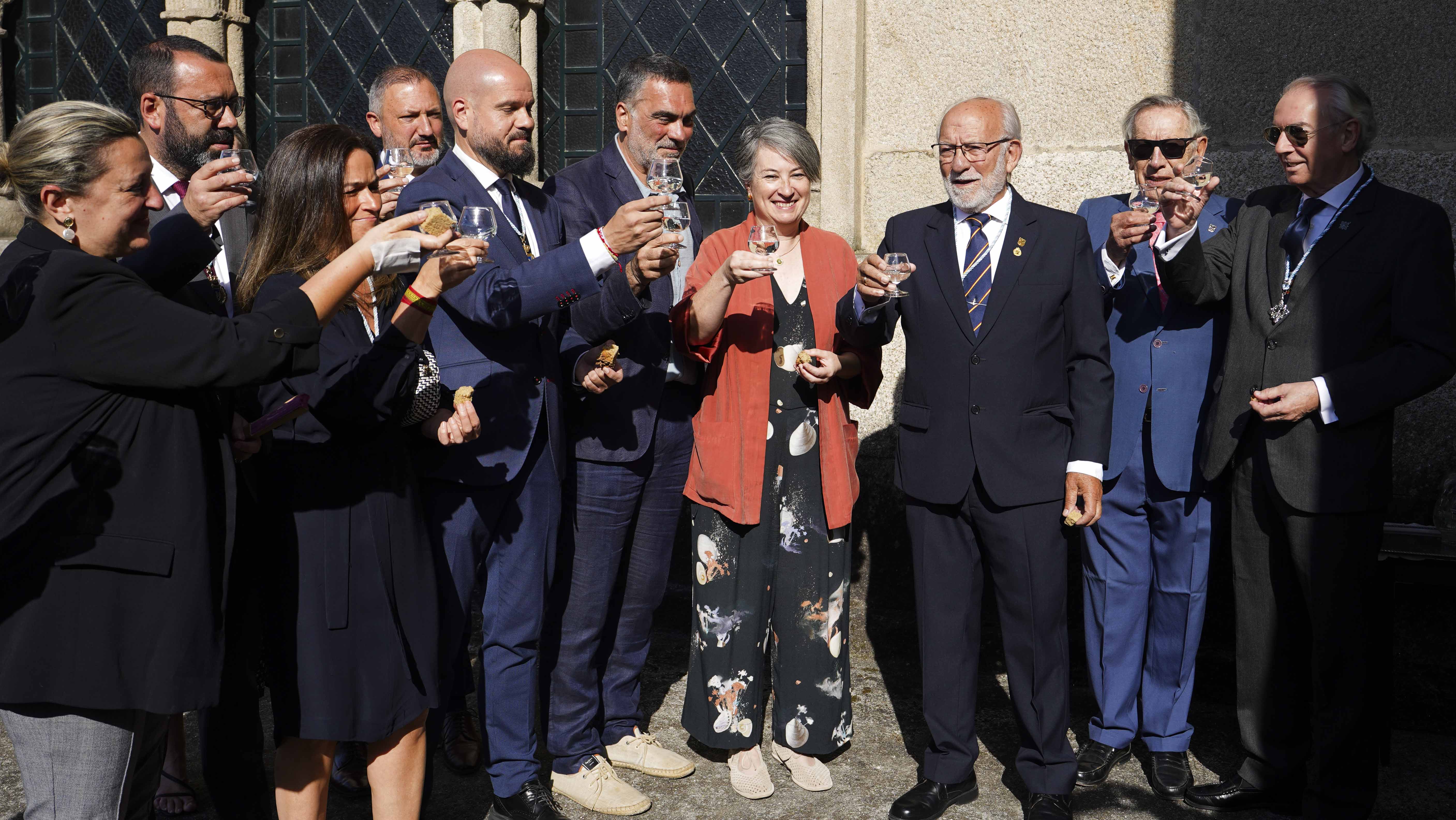 Degustación da "parva" nos actos do Corpus en Pontevedra Degustación da "parva" nos actos do Corpus en Pontevedra