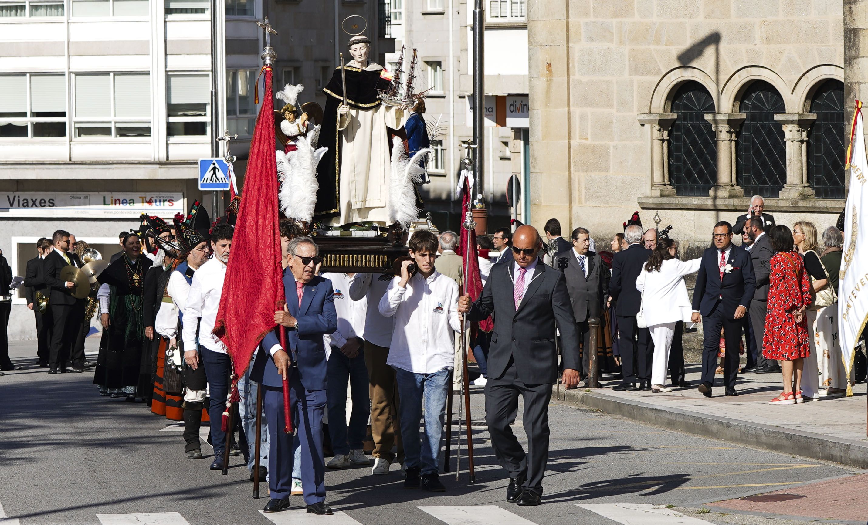 Degustación da "parva" nos actos do Corpus en Pontevedra Degustación da "parva" nos actos do Corpus en Pontevedra
