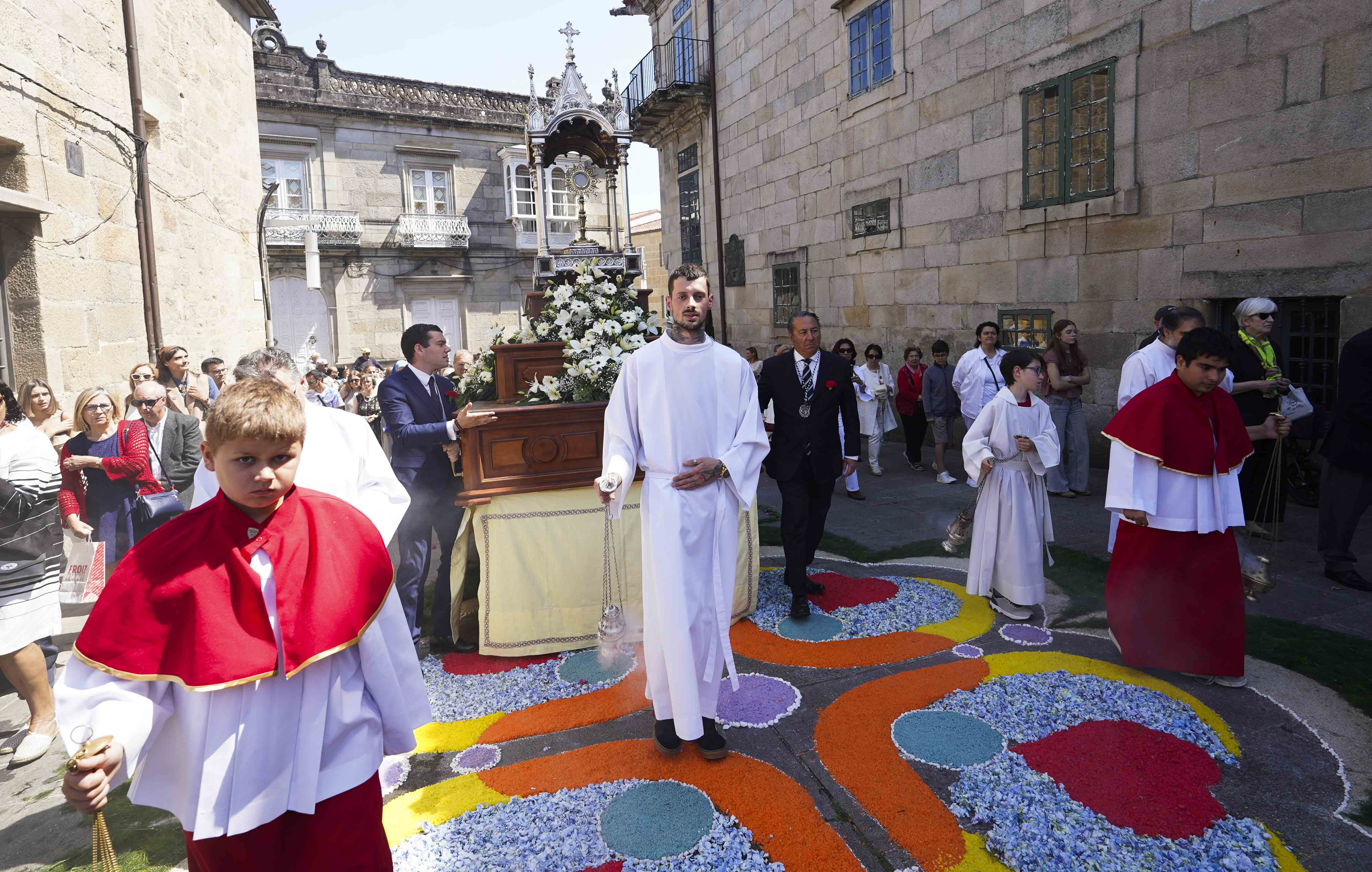 Procesión do Corpus Christi en Pontevedra Procesión do Corpus Christi en Pontevedra