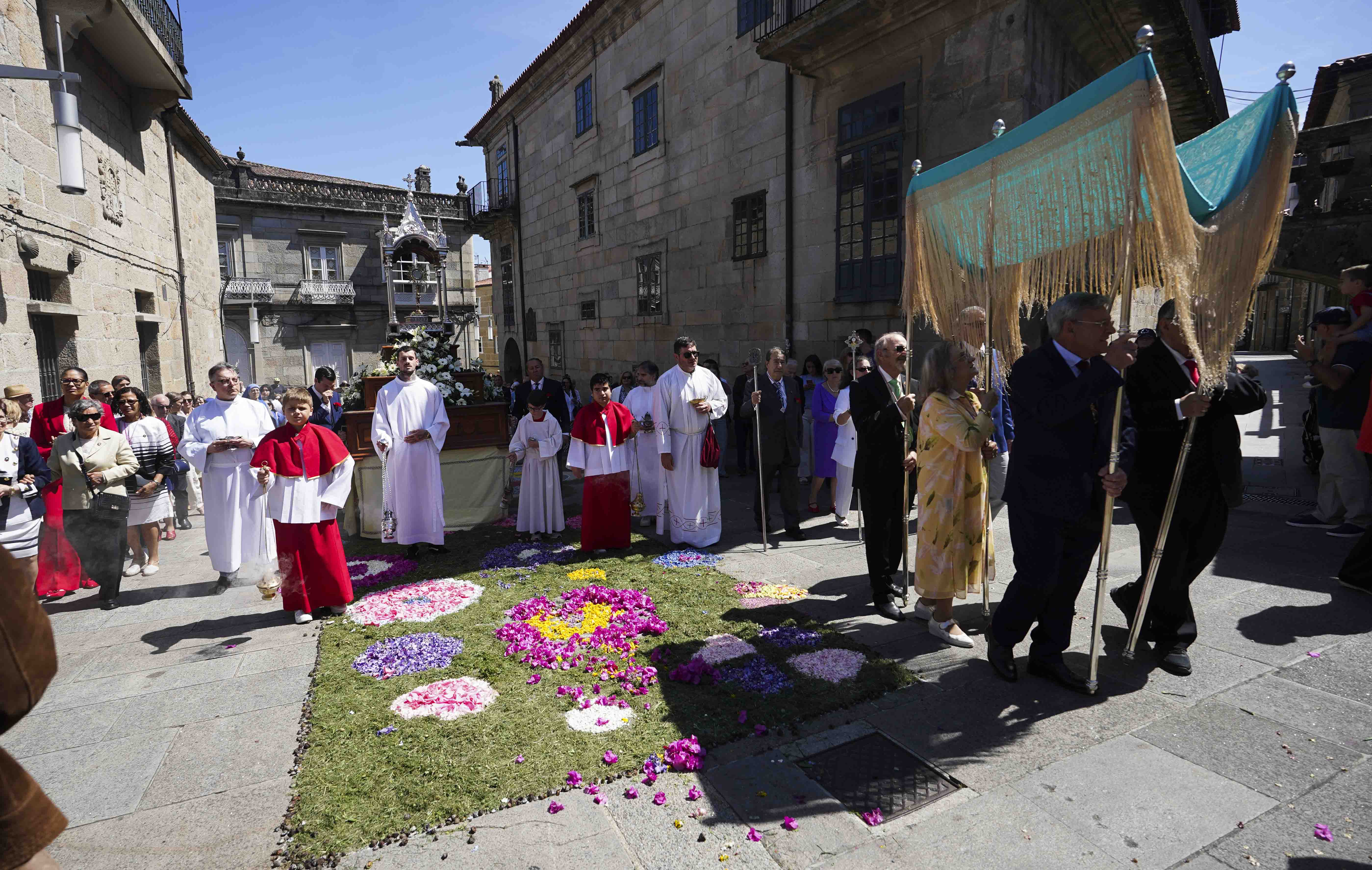 Procesión do Corpus Christi en Pontevedra Procesión do Corpus Christi en Pontevedra
