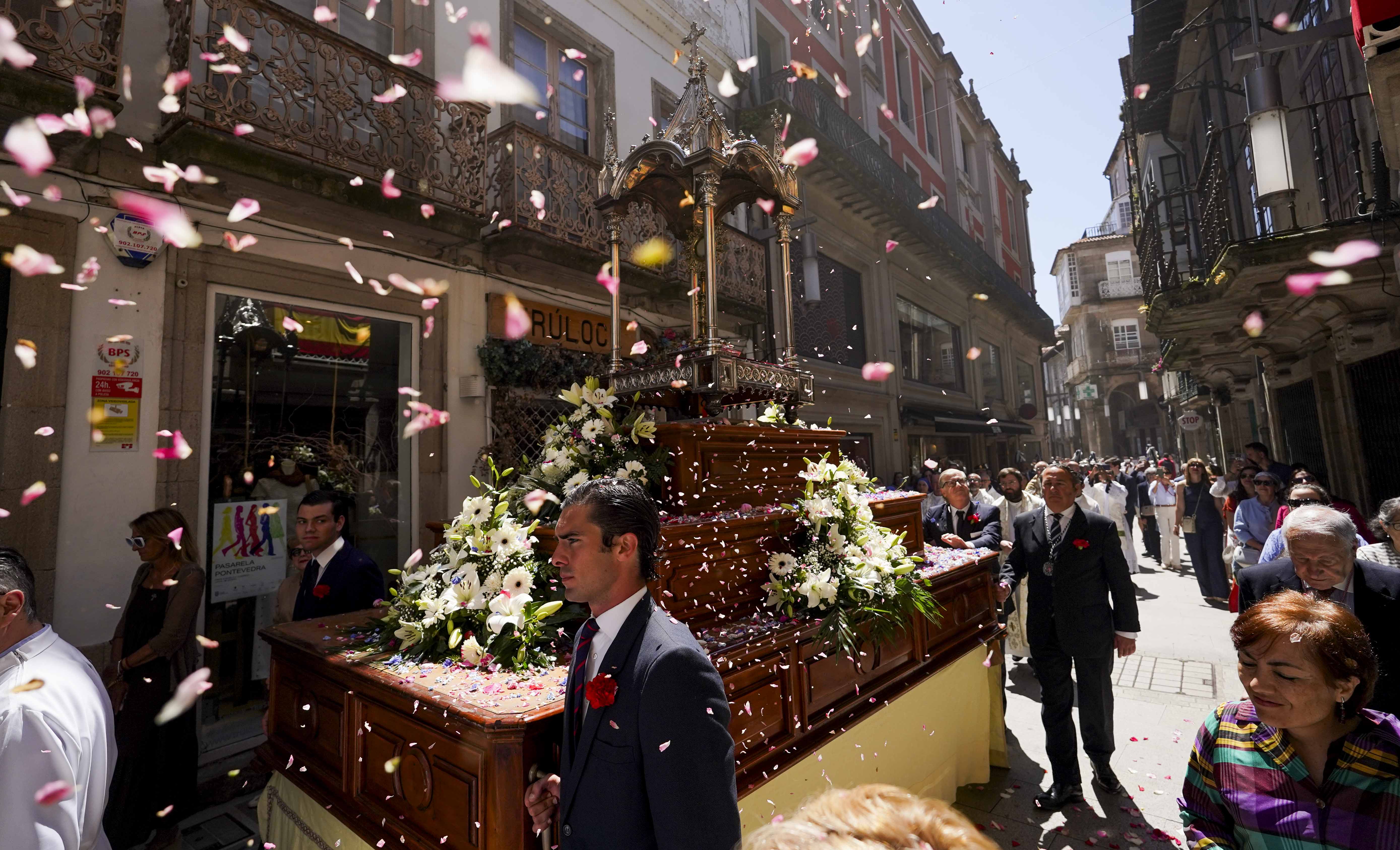 Procesión do Corpus Christi en Pontevedra Procesión do Corpus Christi en Pontevedra