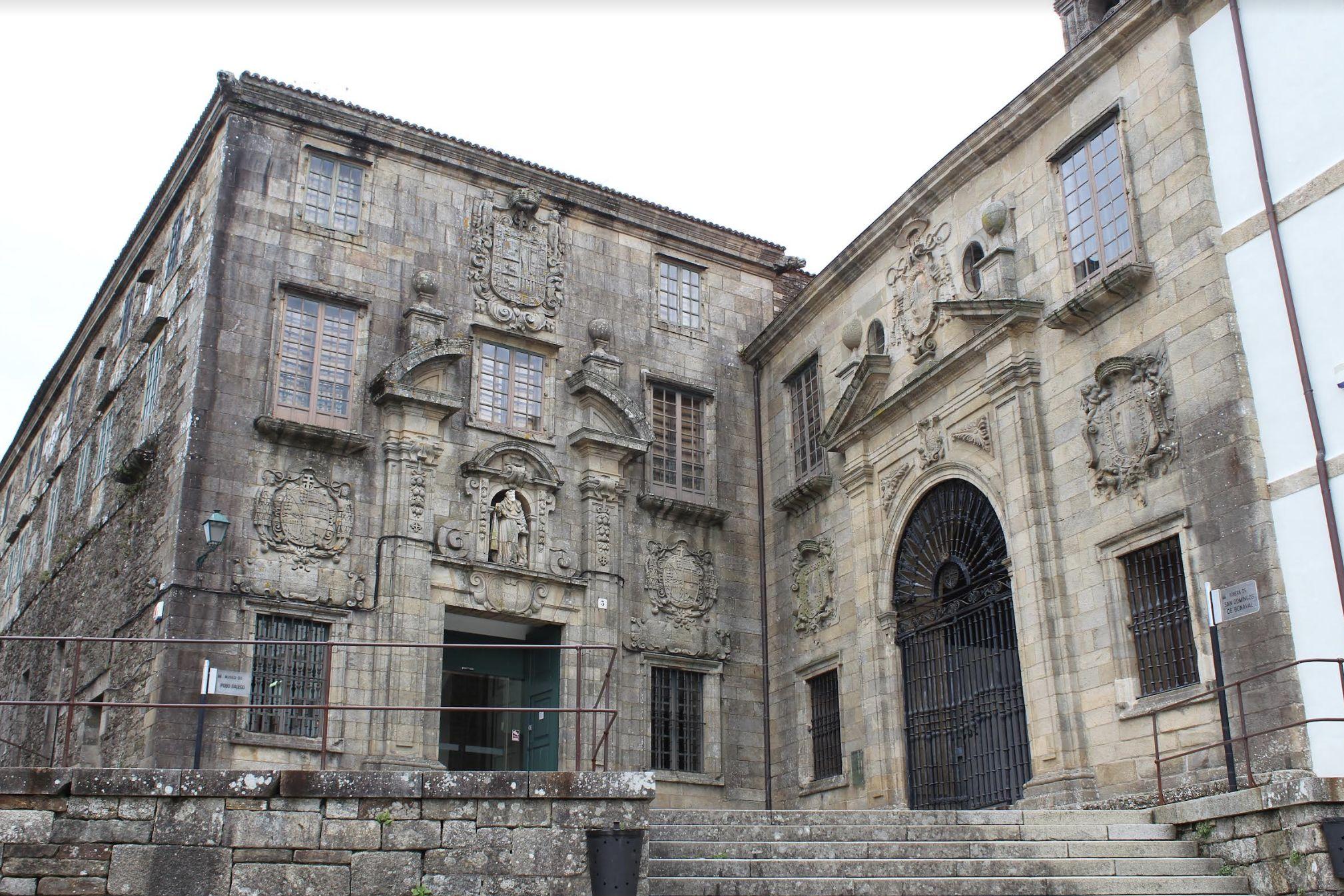 Edificio sede do Museo do Pobo Galego (Compostela). Edificio sede do Museo do Pobo Galego (Compostela).