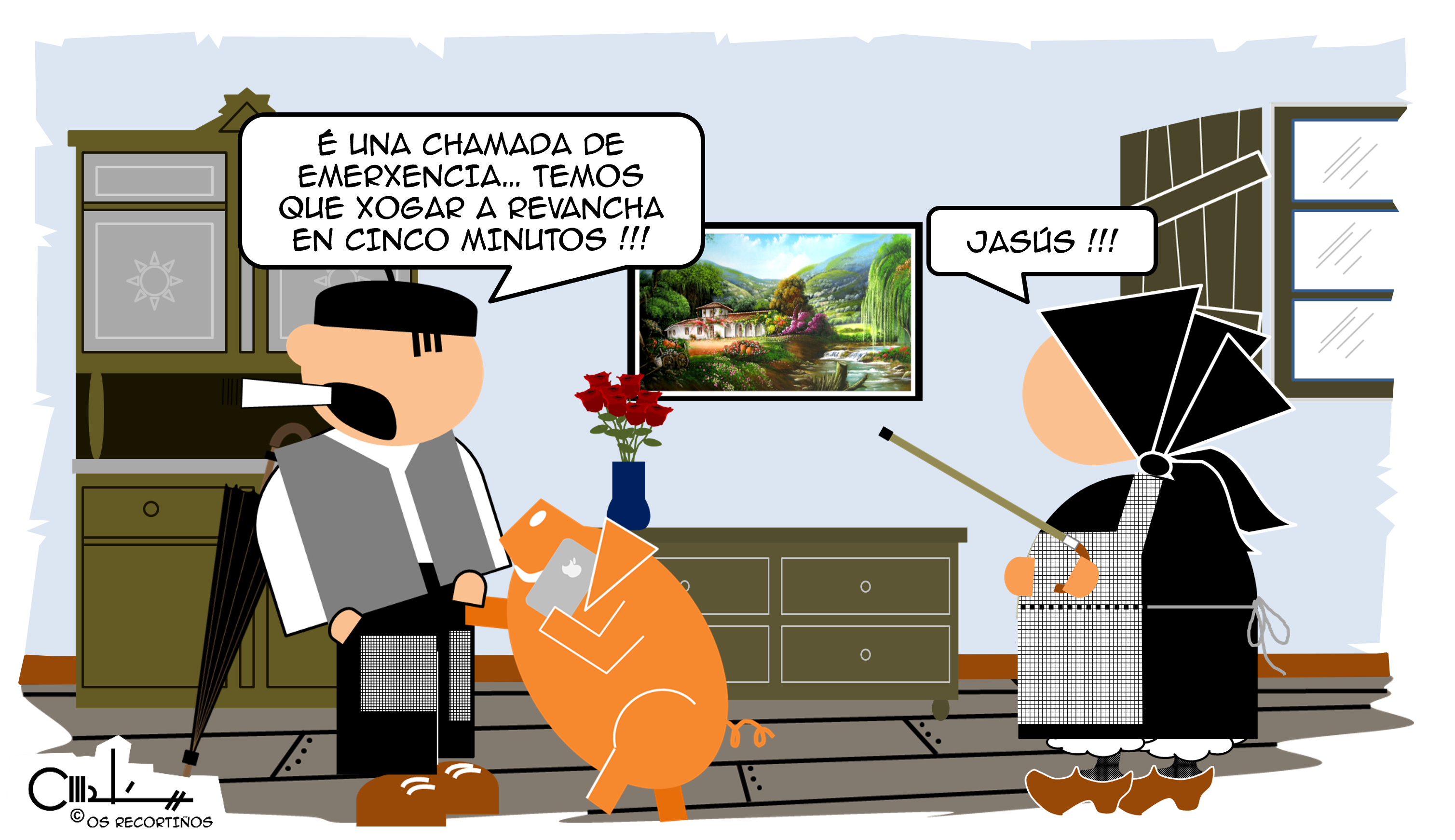 Os Recortiños Chamada de emerxencia