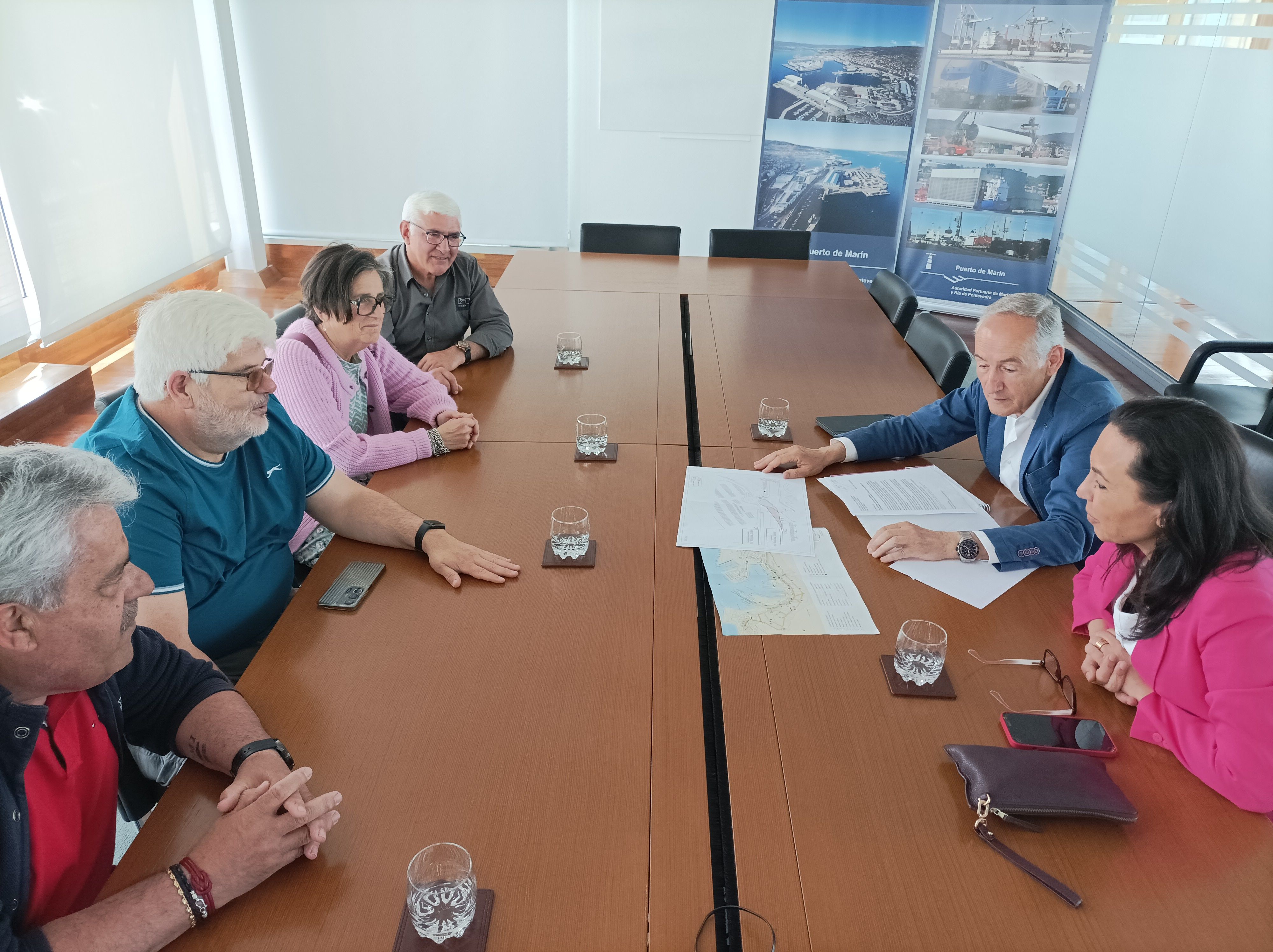 Reunión na Autoridade Portuaria