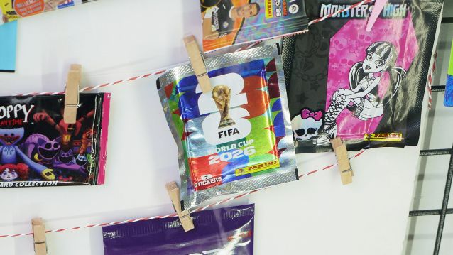 Sobre de cromos del Mundial de fútbol 2026 Sobre de cromos del Mundial de fútbol 2026