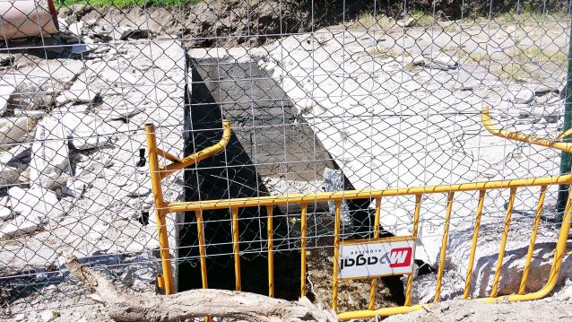 Obras de renaturalización do río Gafos Obras de renaturalización do río Gafos