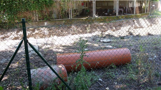 Obras de renaturalización do río Gafos Obras de renaturalización do río Gafos