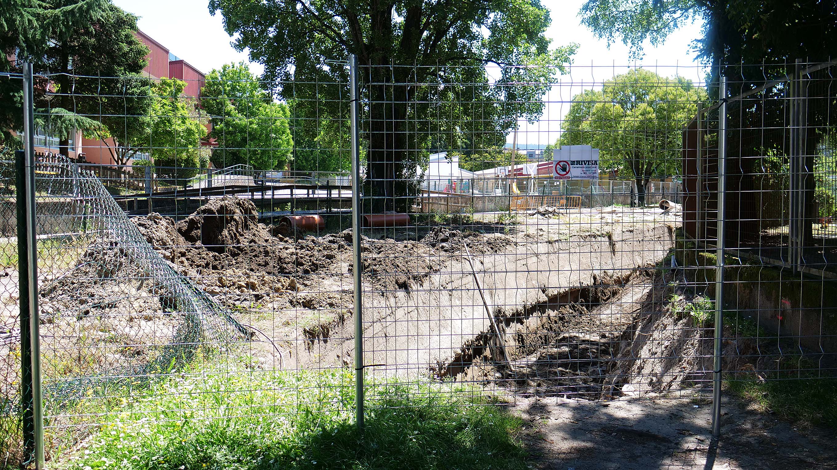 Obras de renaturalización do río Gafos