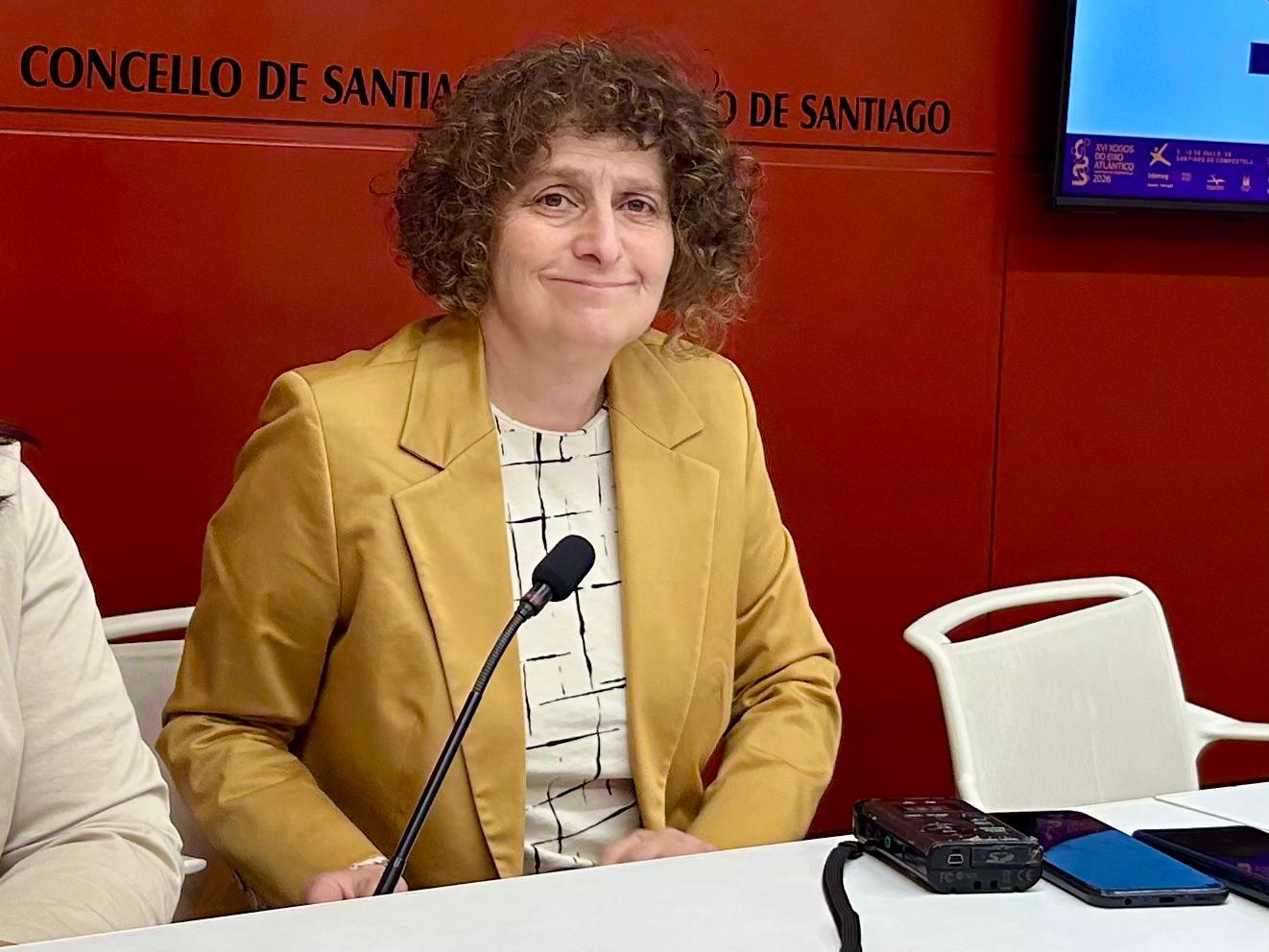 Goretti Sanmartín, alcaldesa de Santiago de Compostela