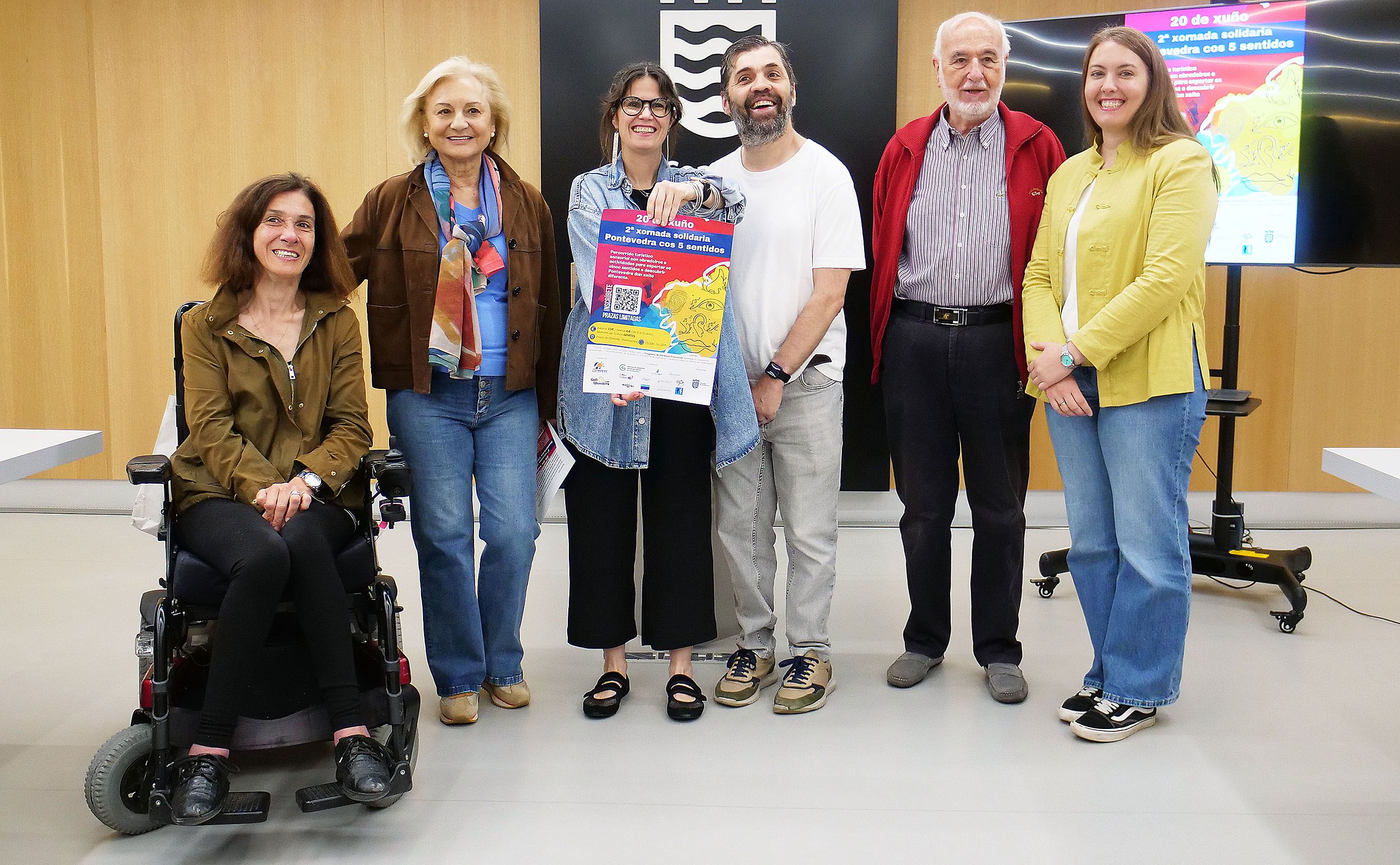 Presentación da iniciativa 'Pontevedra cos 5 sentidos'