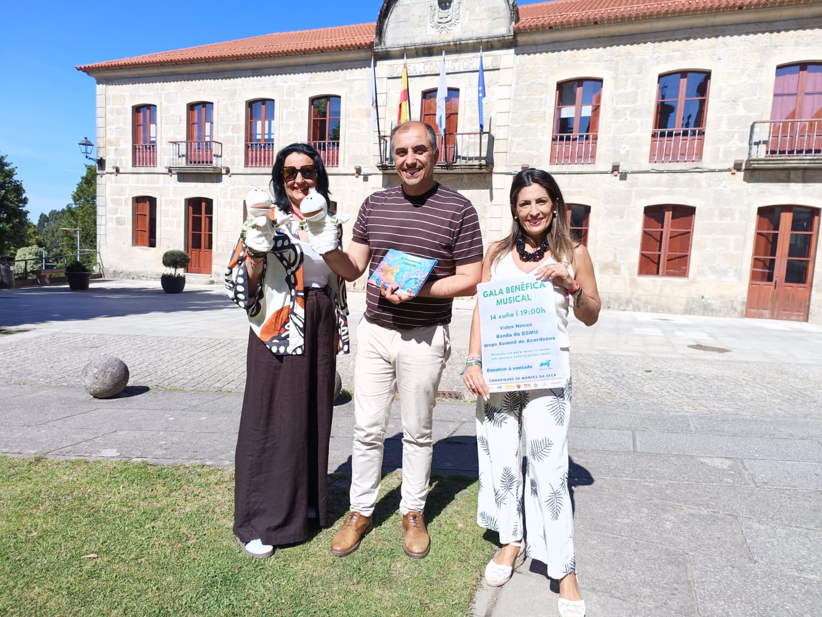 Presentación da gala benefica de Aire de Mar