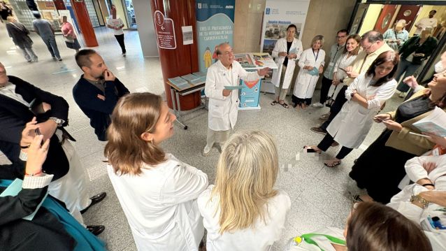 O doutor Jorge García Borregón fala da campaña para previr riscos cardiovasculares
