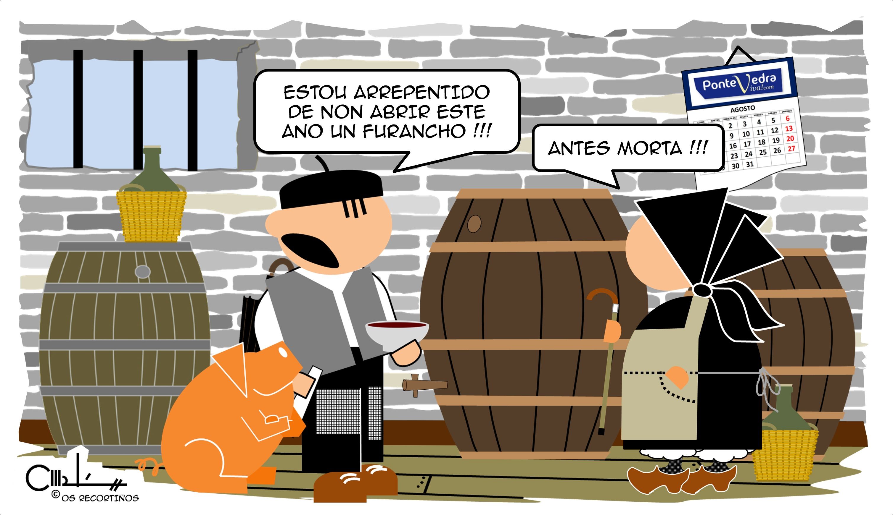 Os Recortiños andan a voltas con abrir un furancho