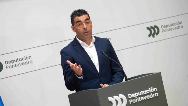 Luis López, presidente da Deputación de Pontevedra Luis López, presidente da Deputación de Pontevedra