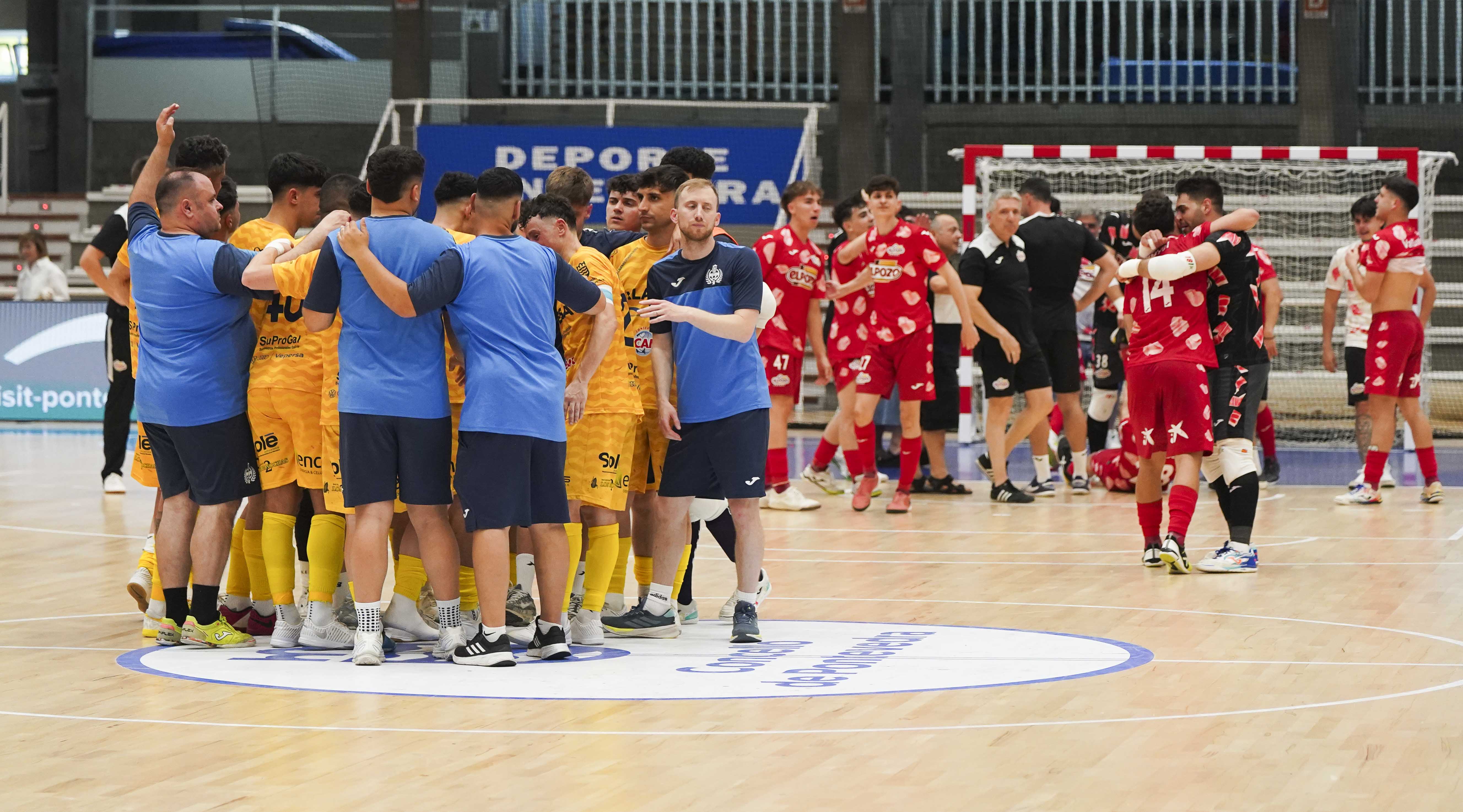 Final do play-off de ascenso a Segunda División entre Leis Pontevedra e ElPozo Ciudad de Murcia