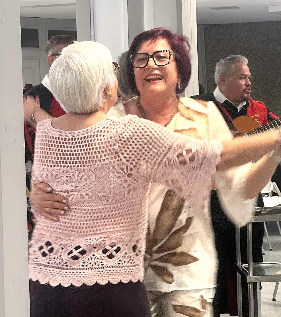 El baile también tuvo presencia en el encontro del antiguo alumnado El baile también tuvo presencia en el encontro del antiguo alumnado