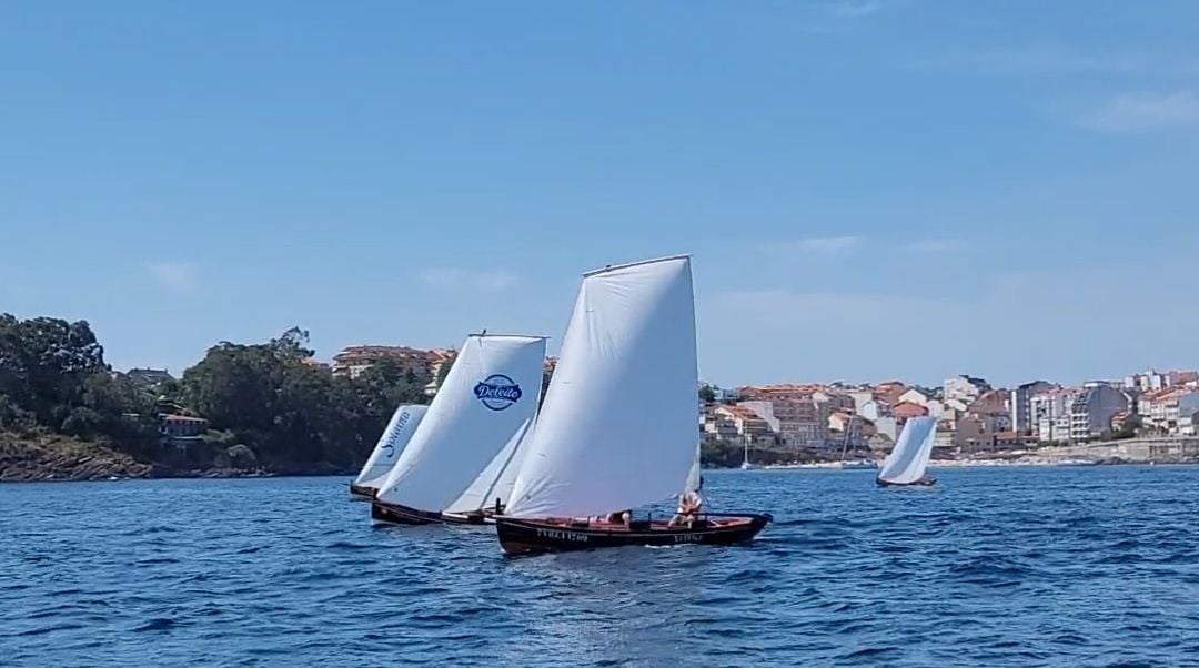 Primeira regata da Copa Mörling celebrada en Portonovo