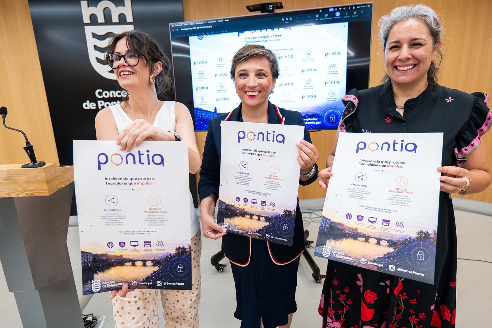 Presentación do proxecto Pontia