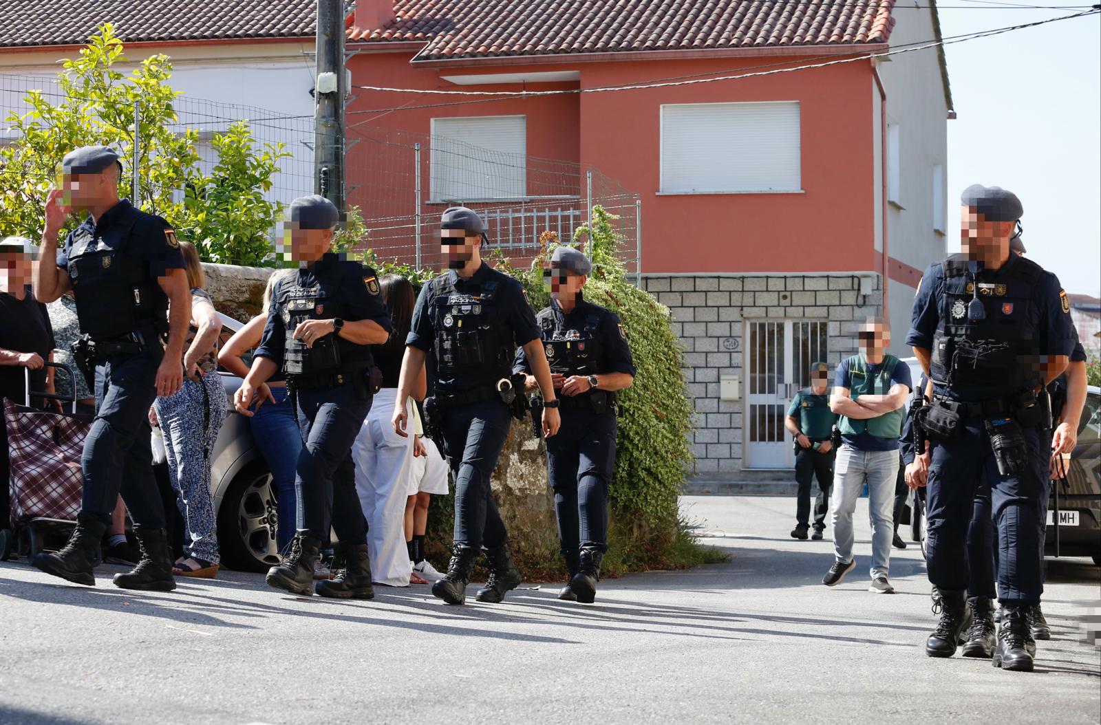 Operativo contra el narcotráfico en Cambados