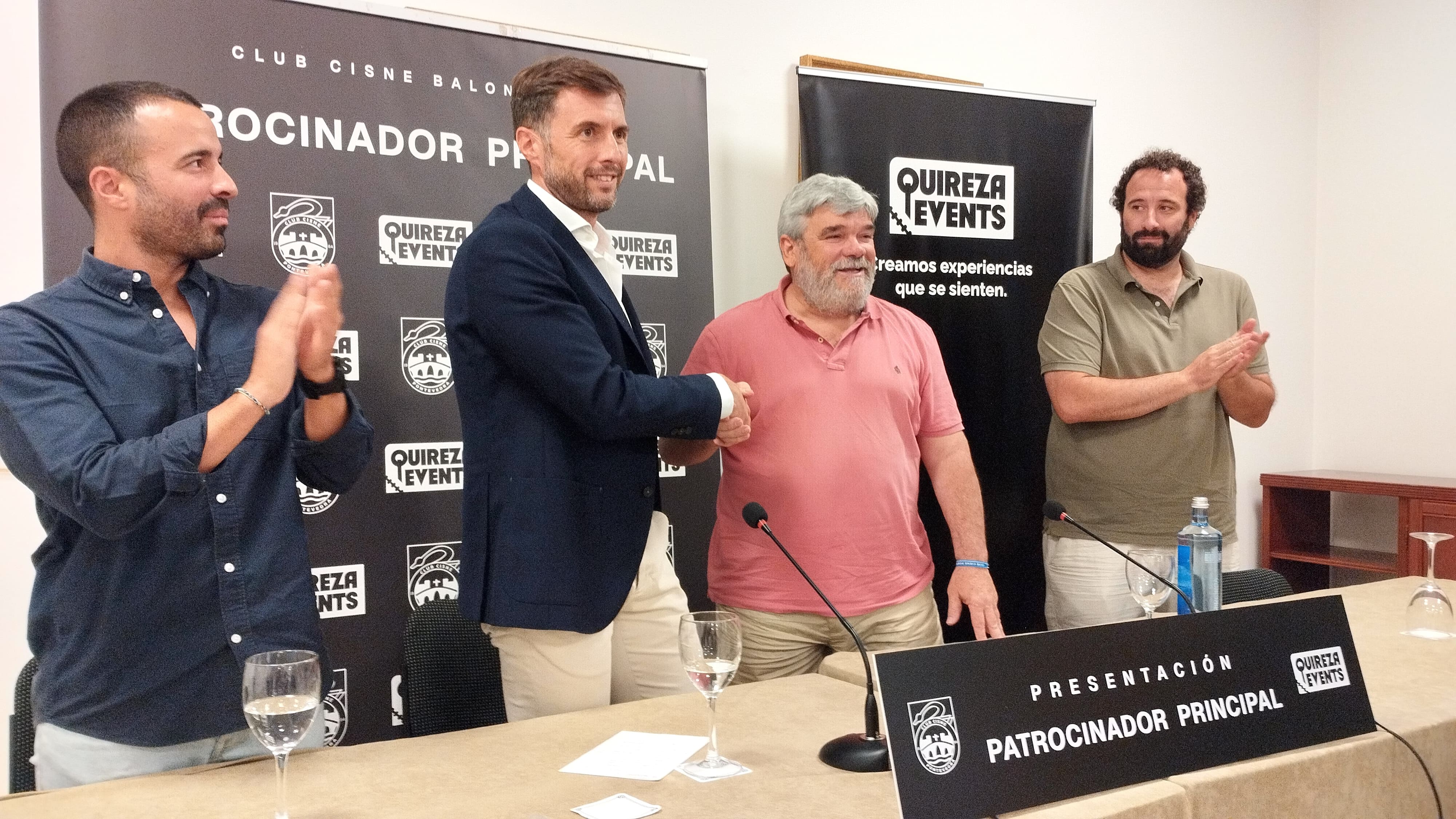 O Cisne presenta ao seu novo patrocinador principal