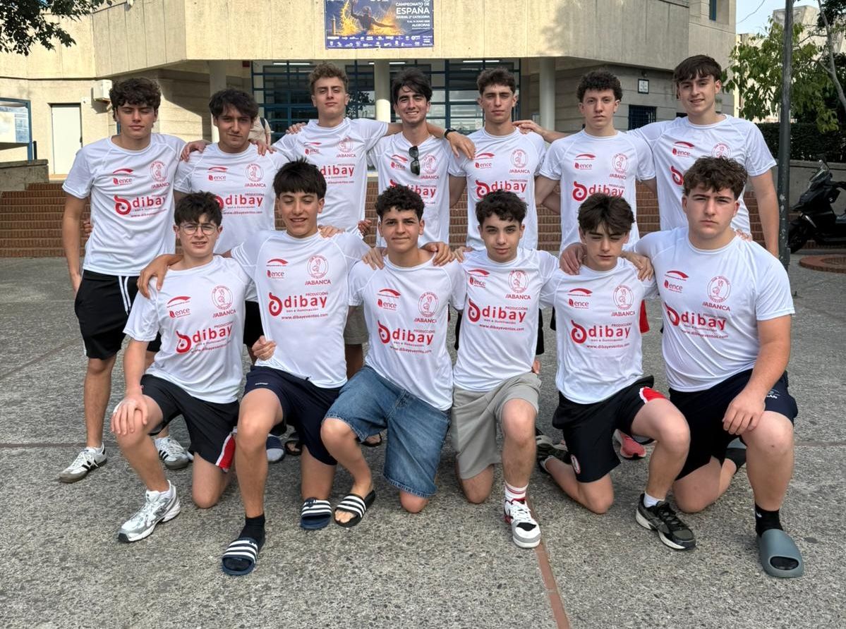 Equipo xuvenil do Waterpolo Pontevedra no Campionato de España Equipo xuvenil do Waterpolo Pontevedra no Campionato de España