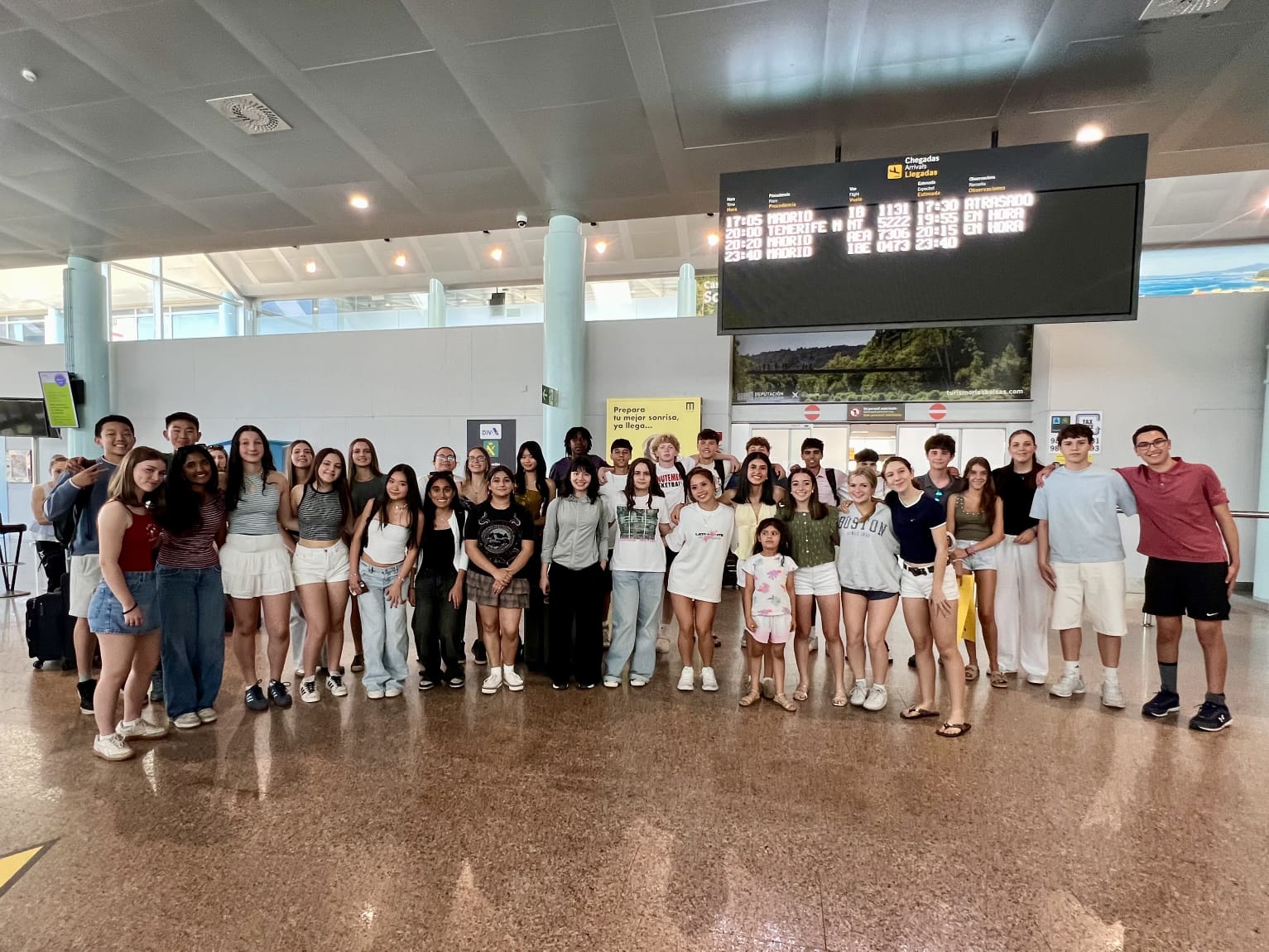 Estudiantes de intercambio
