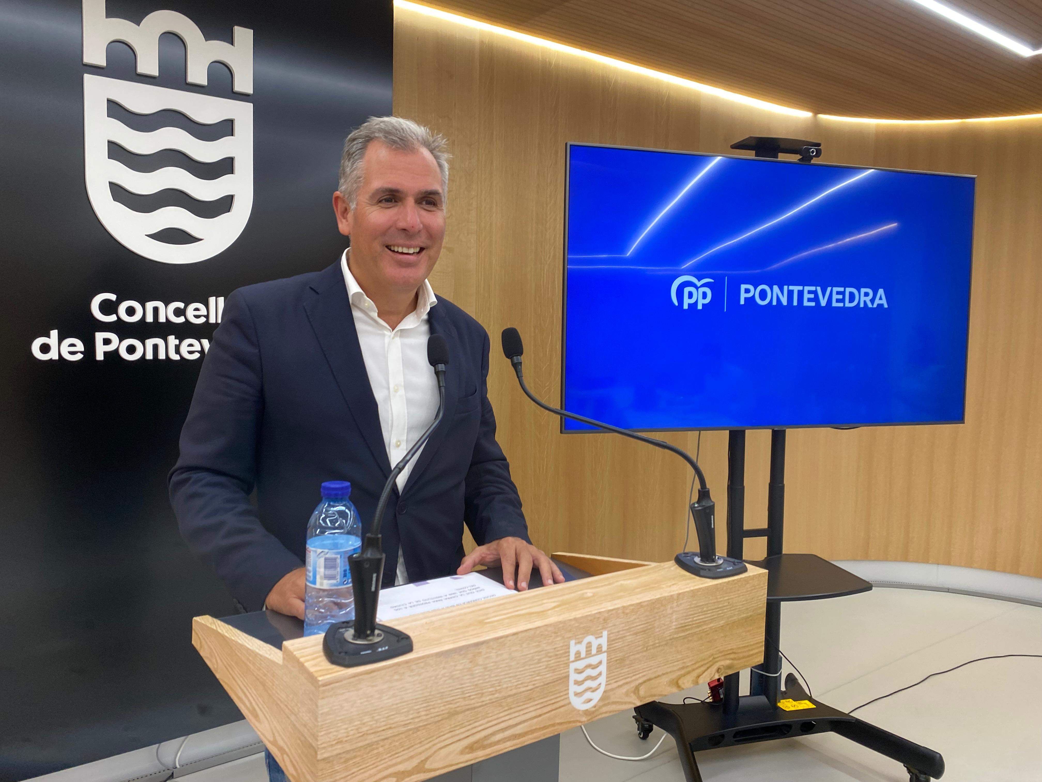 Rafa Domínguez, portavoz del grupo municipal del PP