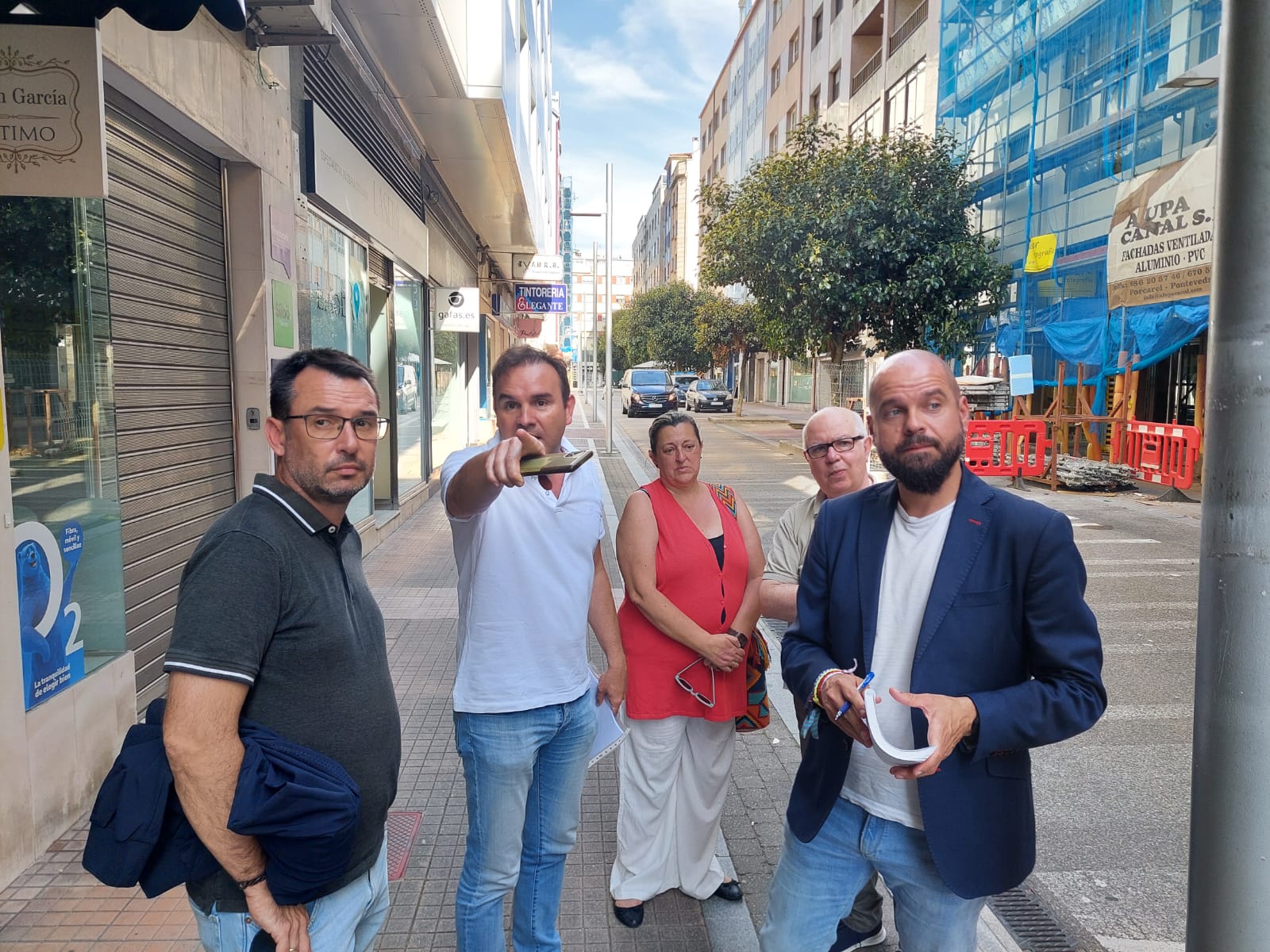 Encontro de concelleiros do PSOE con representantes veciñais