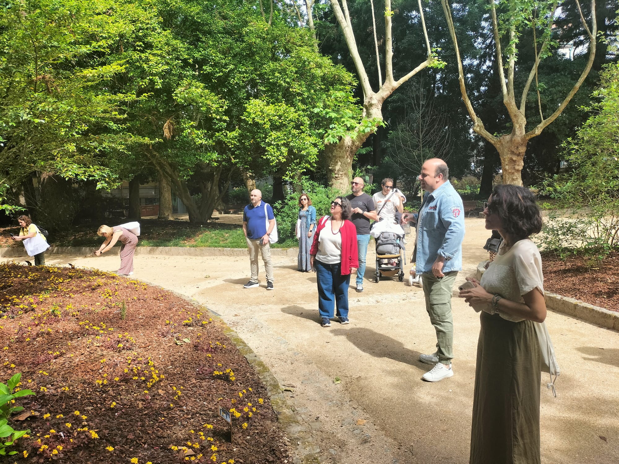 Visitas ao Botánico de Caldas