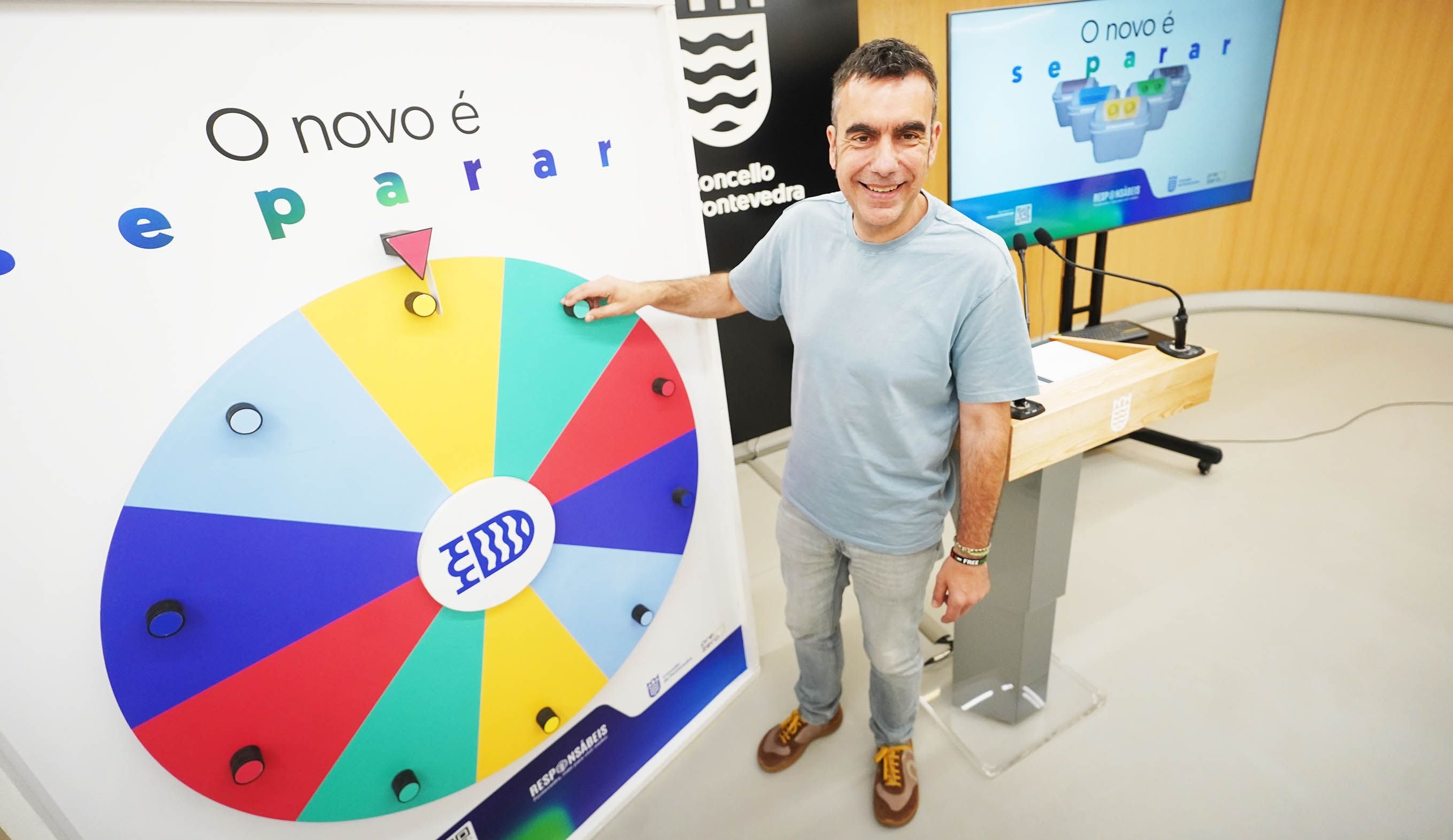 Presentación da campaña 'O novo é separar'