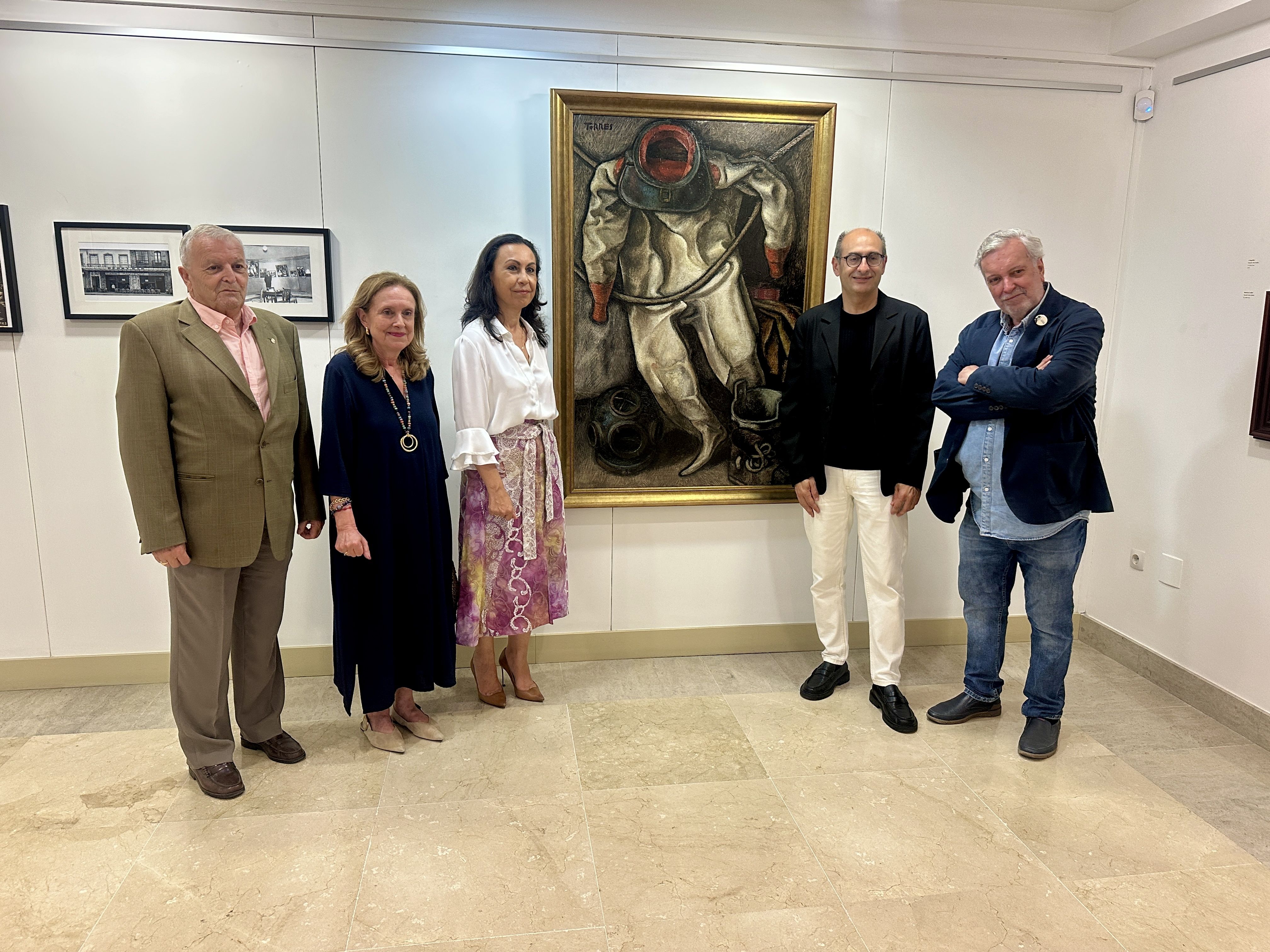 Exposición polo 125 aniversario do nacemento do pintor Manuel Torres
