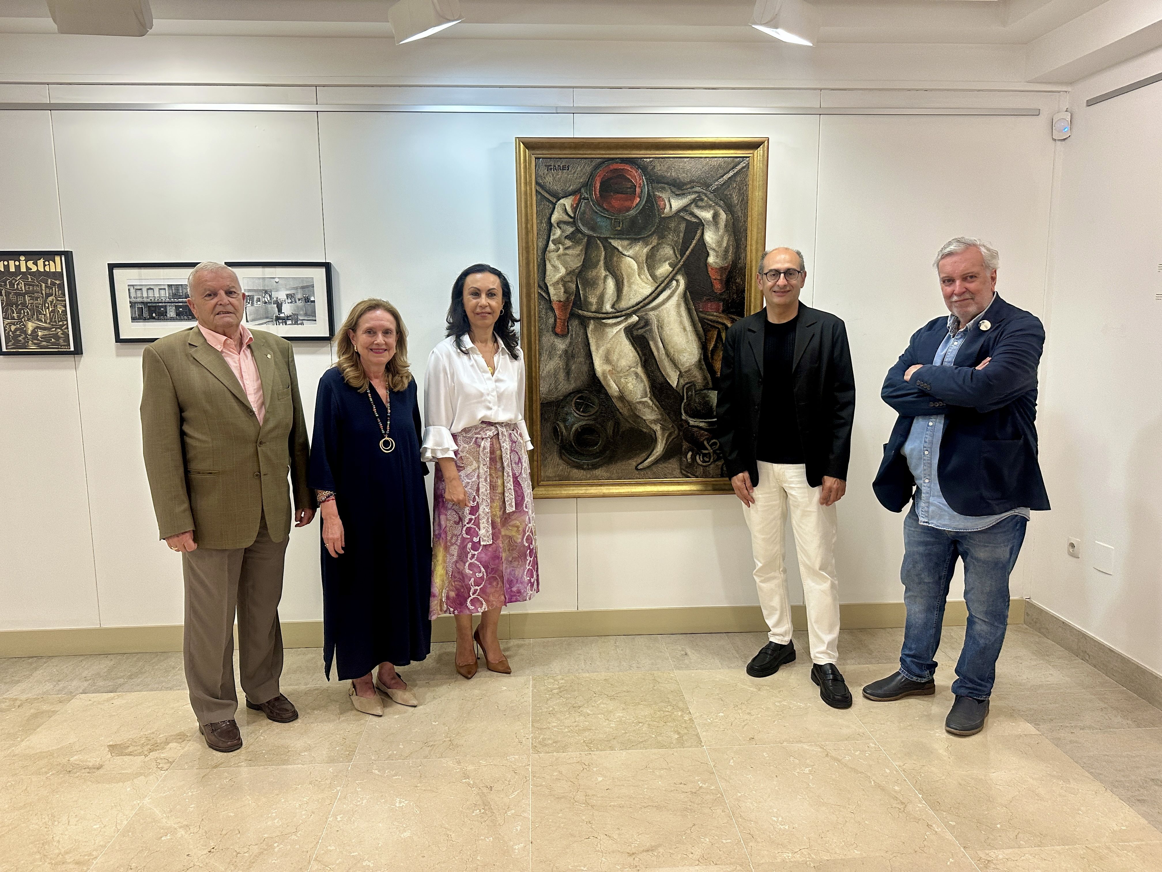 Exposición polo 125 aniversario do nacemento do pintor Manuel Torres