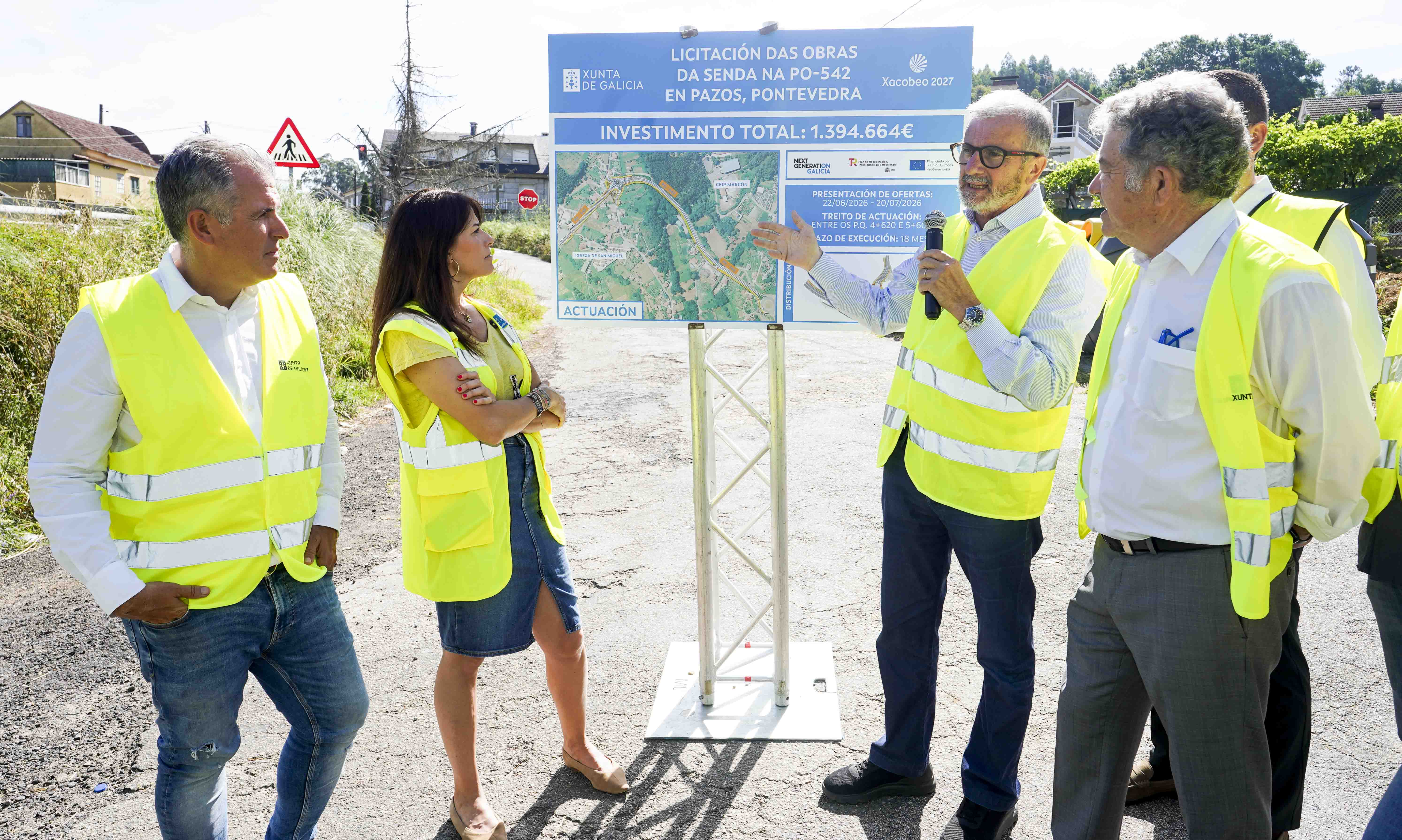 Anuncian a licitación dunha nova senda en Marcón