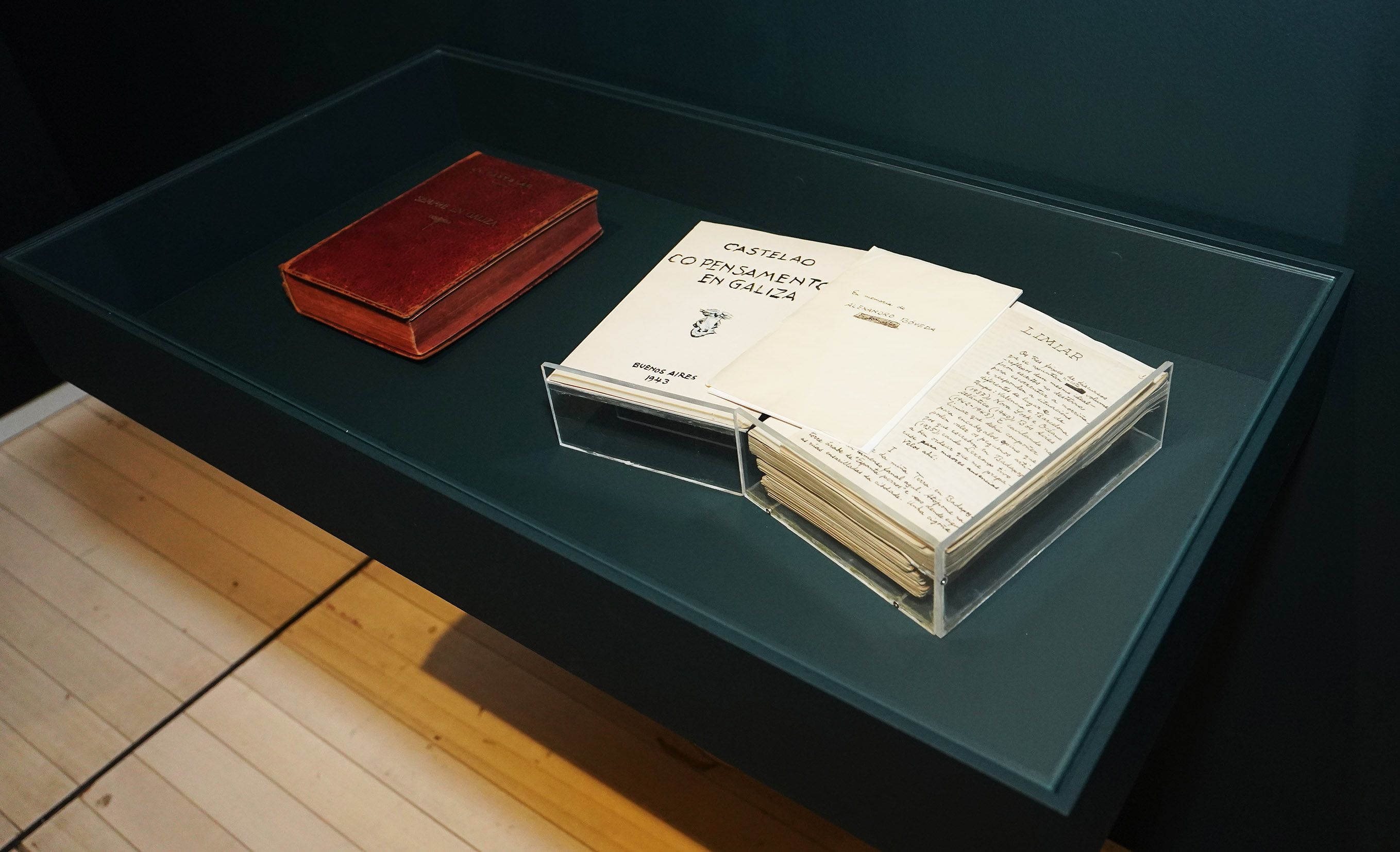 'A derradeira leición do mestre' de Castelao na sala do Museo de Pontevedra 'A derradeira leición do mestre' de Castelao na sala do Museo de Pontevedra