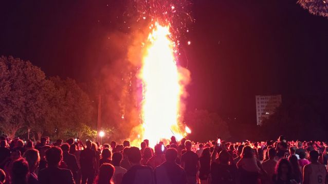 Celebración de San Xoán en Tafisa