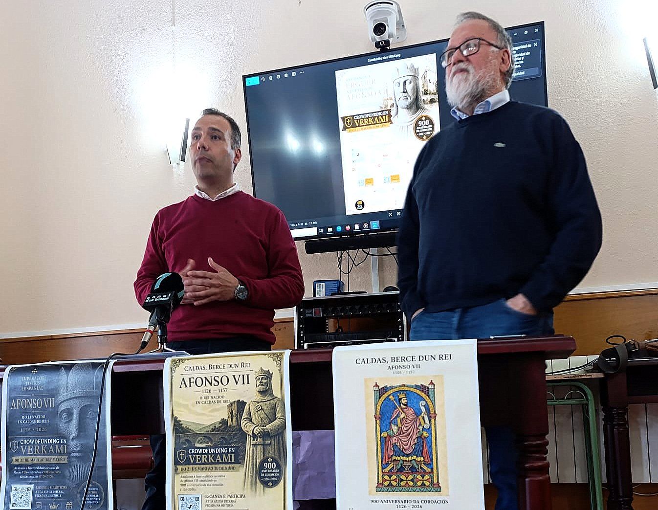Campaña para converter a Afonso VII en Fillo Predilecto de Caldas
