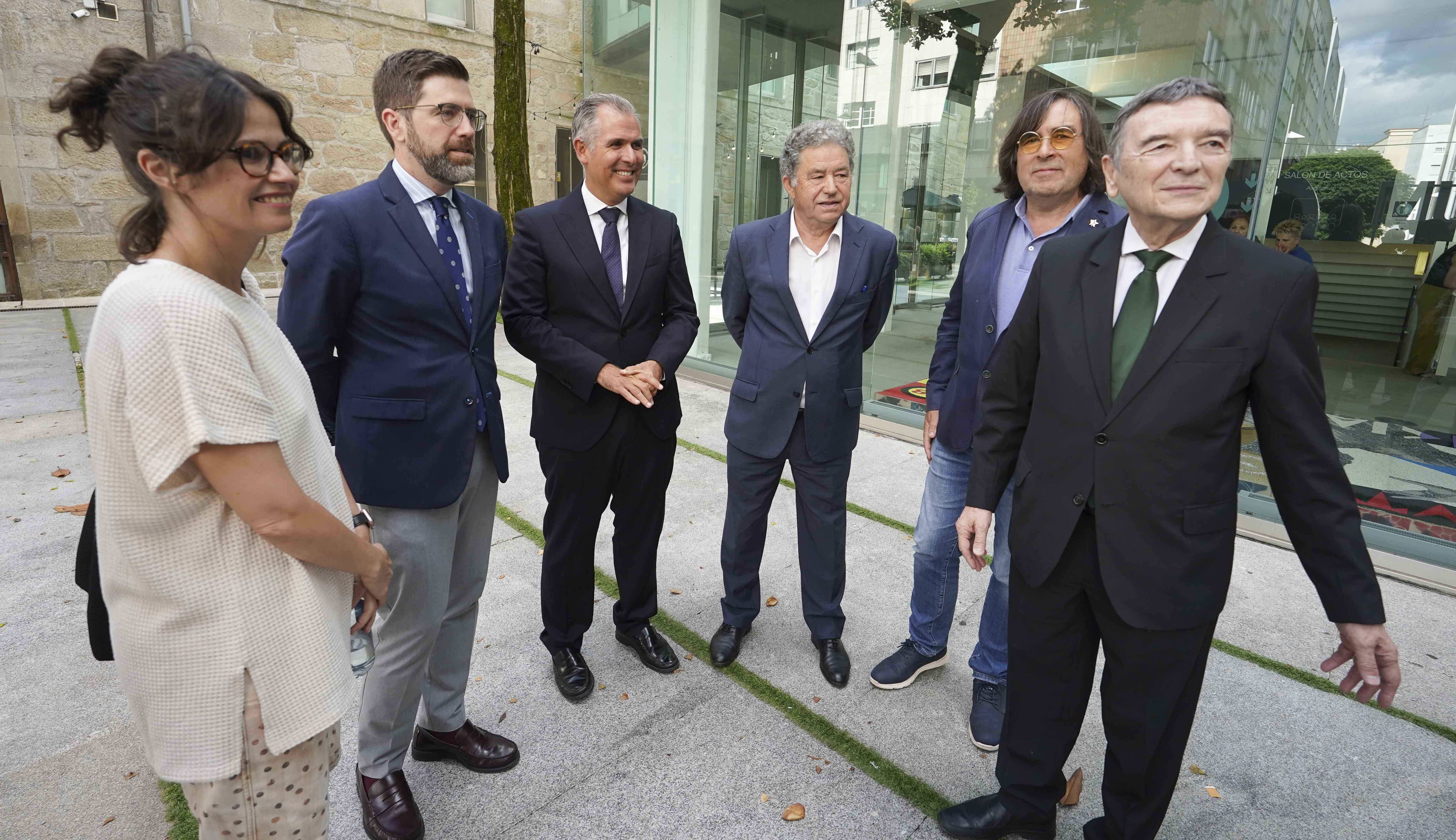 Apertura da exposición 'A Derradeira Leición do Mestre' no Museo de Pontevedra