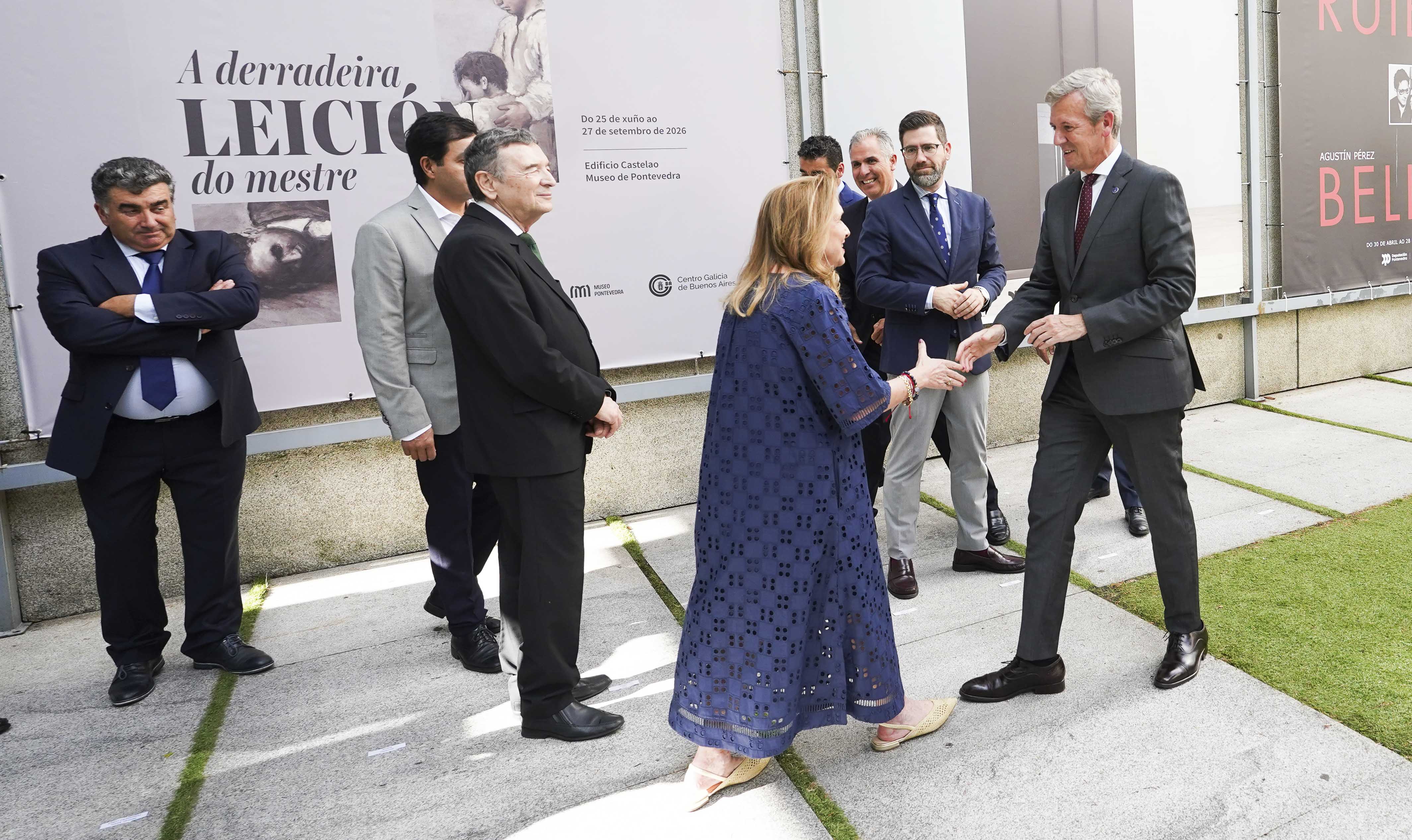 Apertura da exposición 'A Derradeira Leición do Mestre' no Museo de Pontevedra