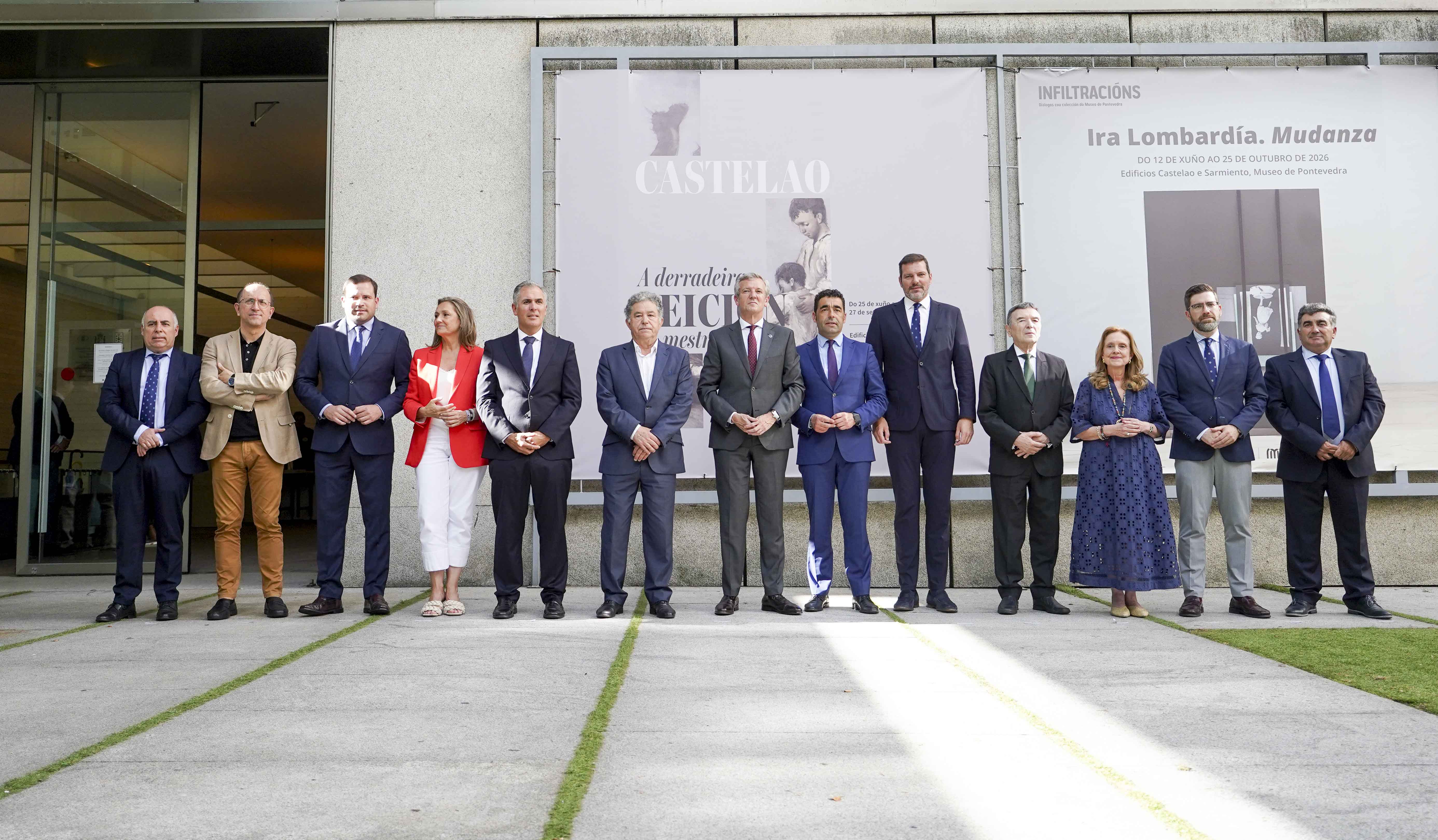 Apertura da exposición 'A Derradeira Leición do Mestre' no Museo de Pontevedra