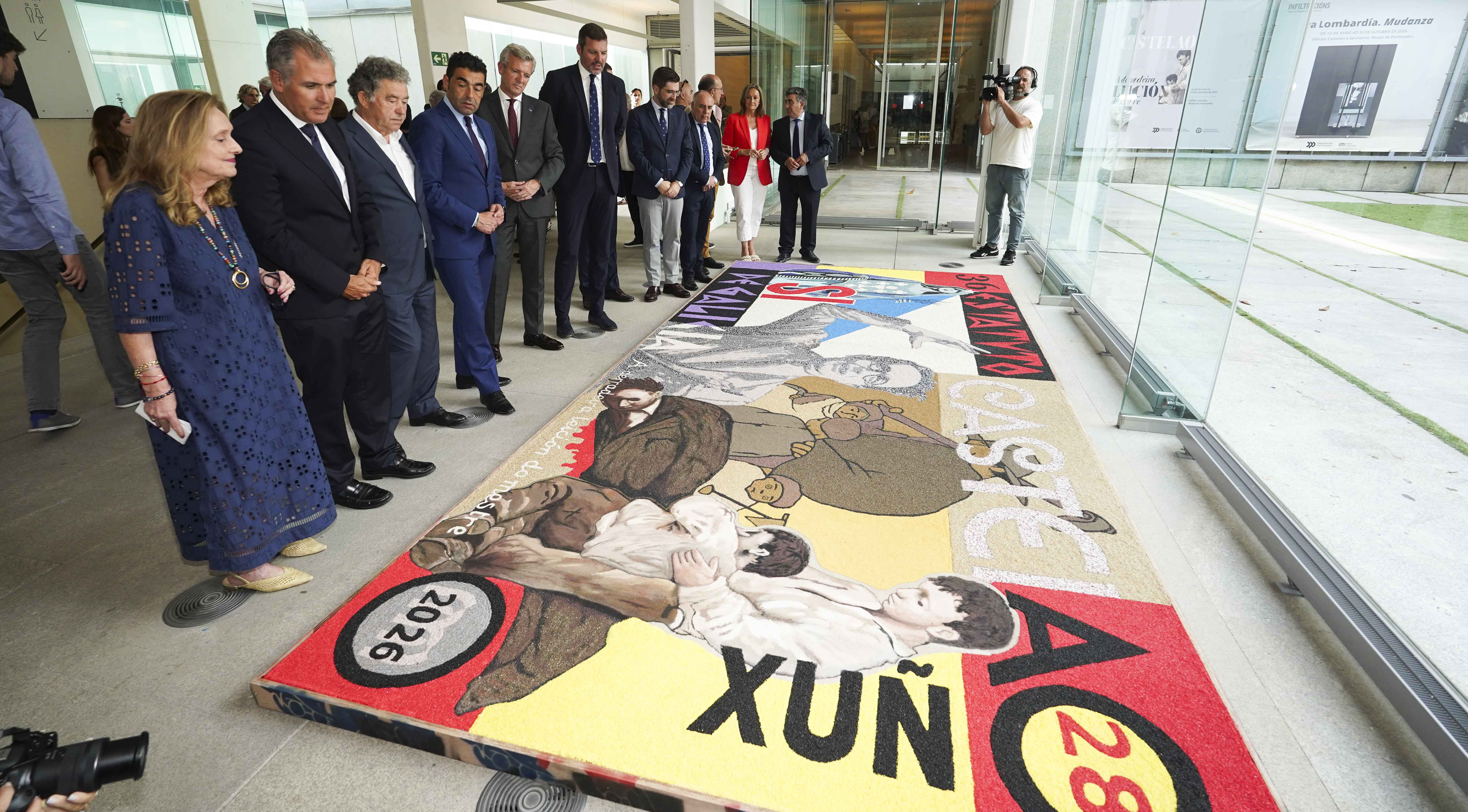 Apertura da exposición 'A Derradeira Leición do Mestre' no Museo de Pontevedra