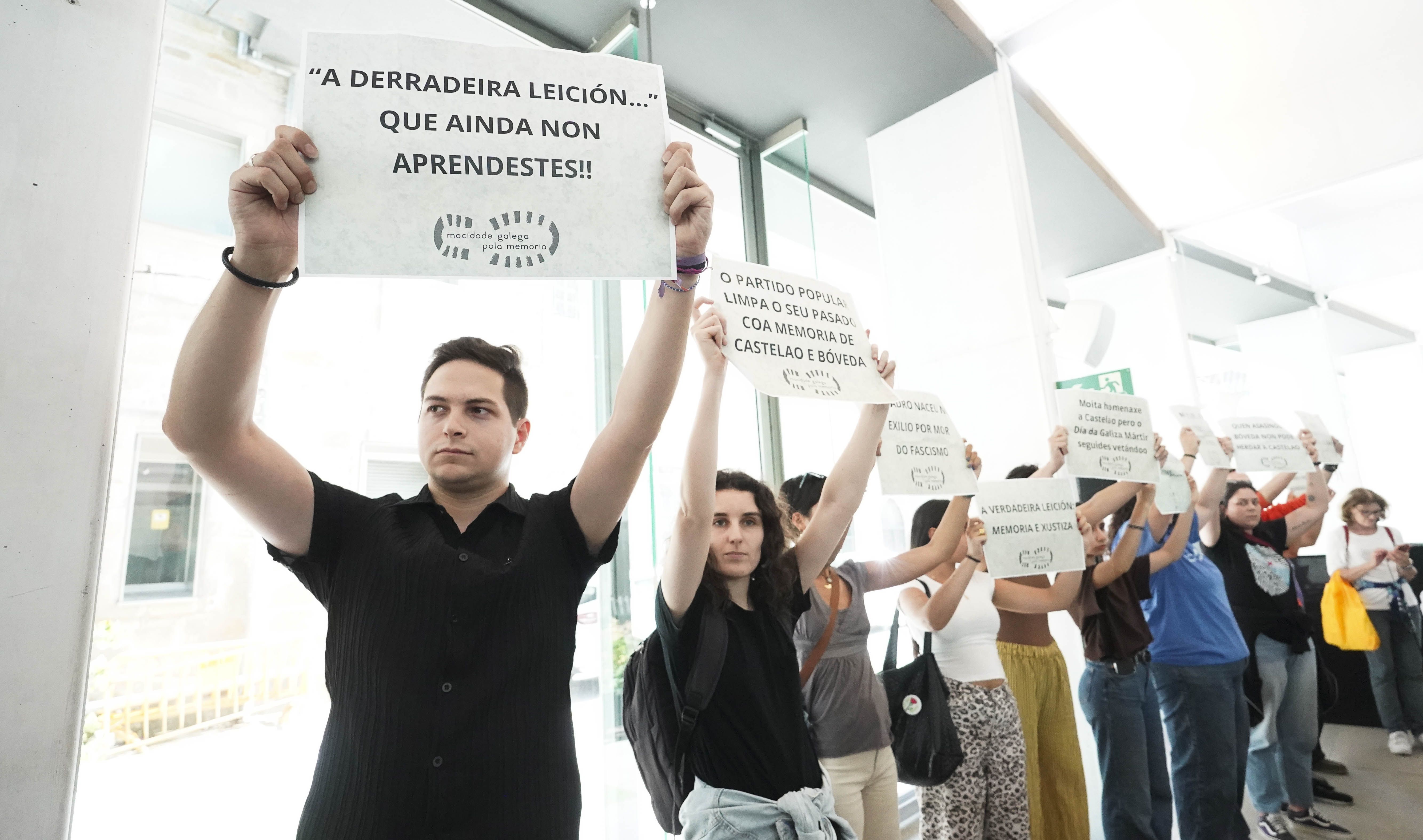 Apertura da exposición 'A Derradeira Leición do Mestre' no Museo de Pontevedra