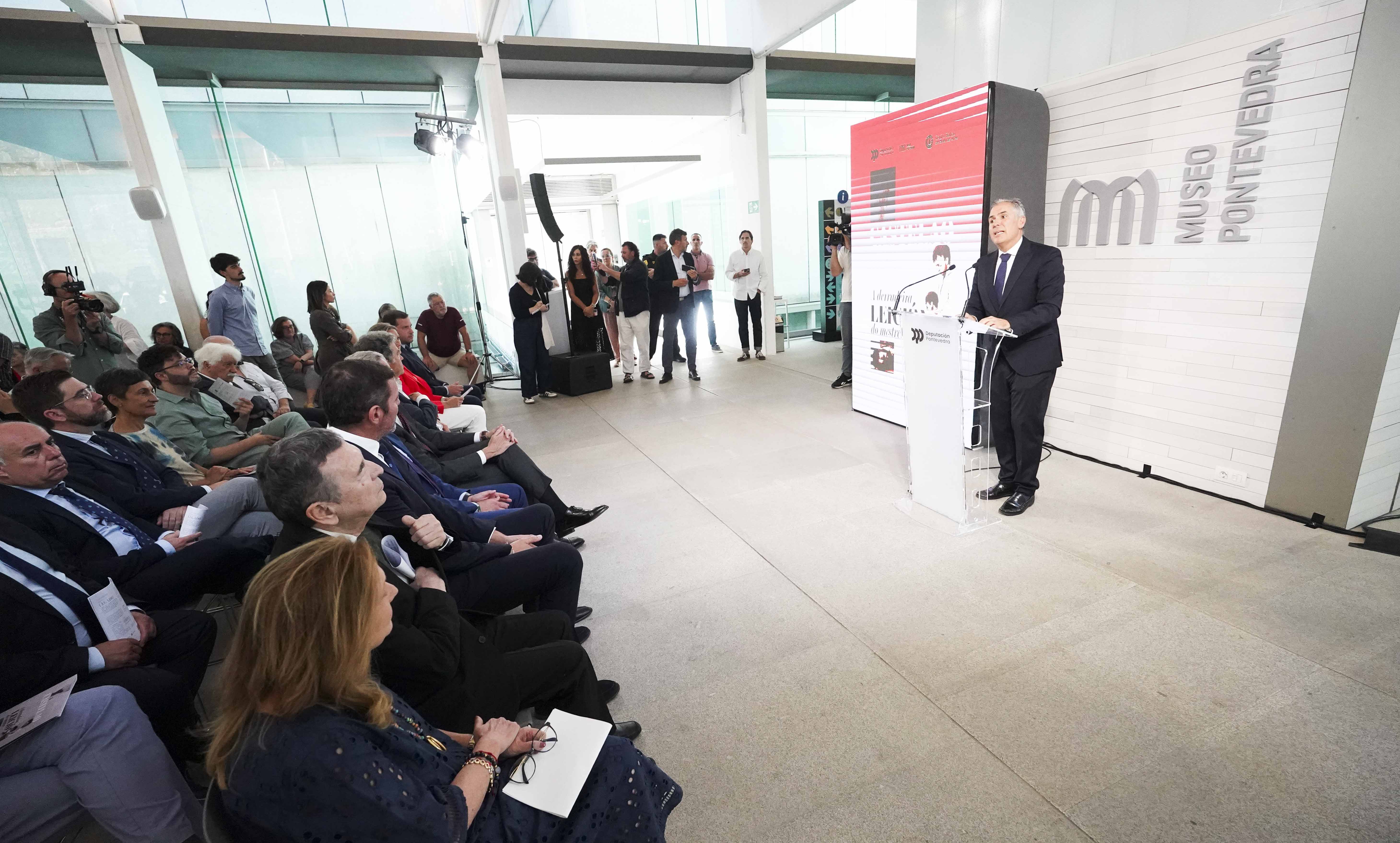Apertura da exposición 'A Derradeira Leición do Mestre' no Museo de Pontevedra