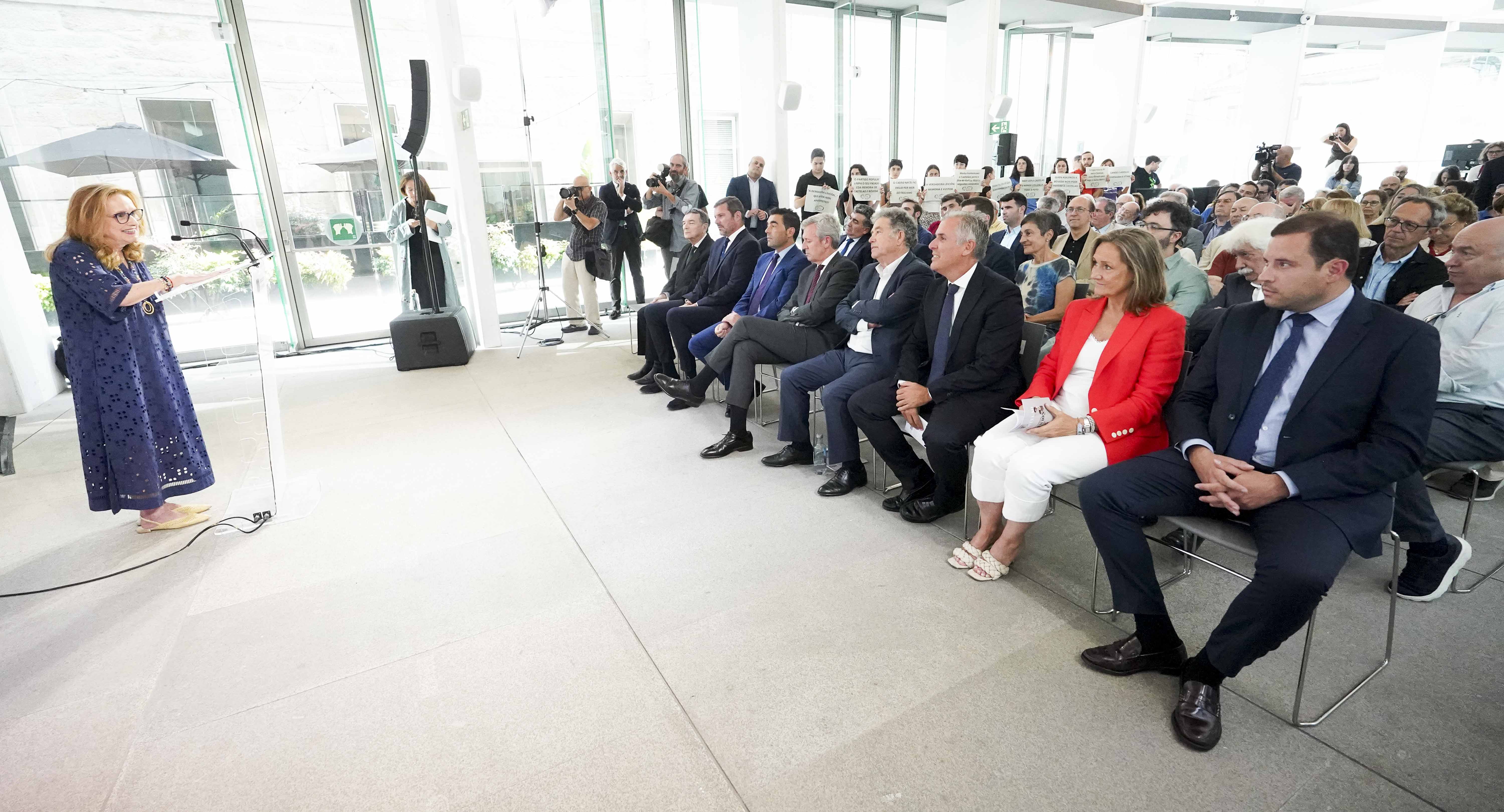 Apertura da exposición 'A Derradeira Leición do Mestre' no Museo de Pontevedra